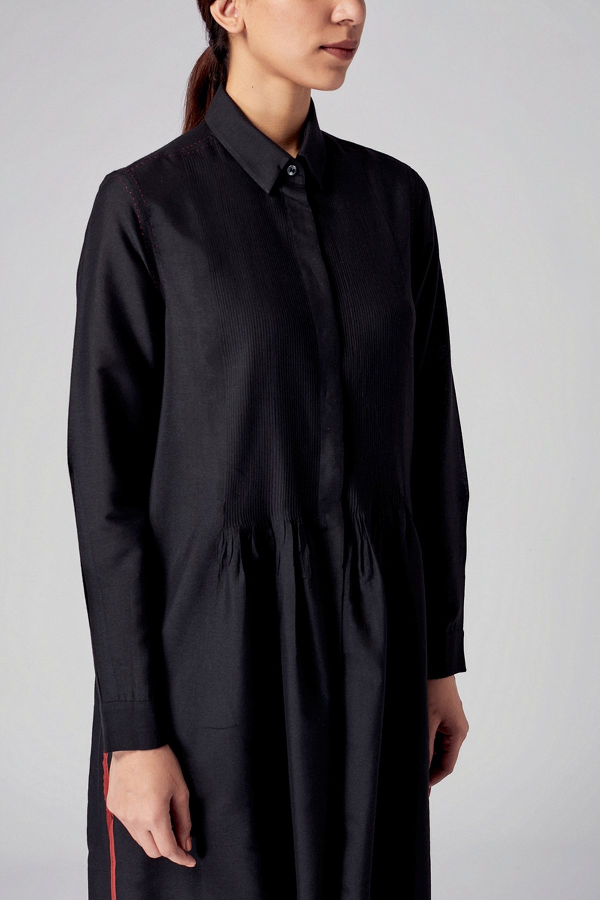 Vira Pintuck Dress