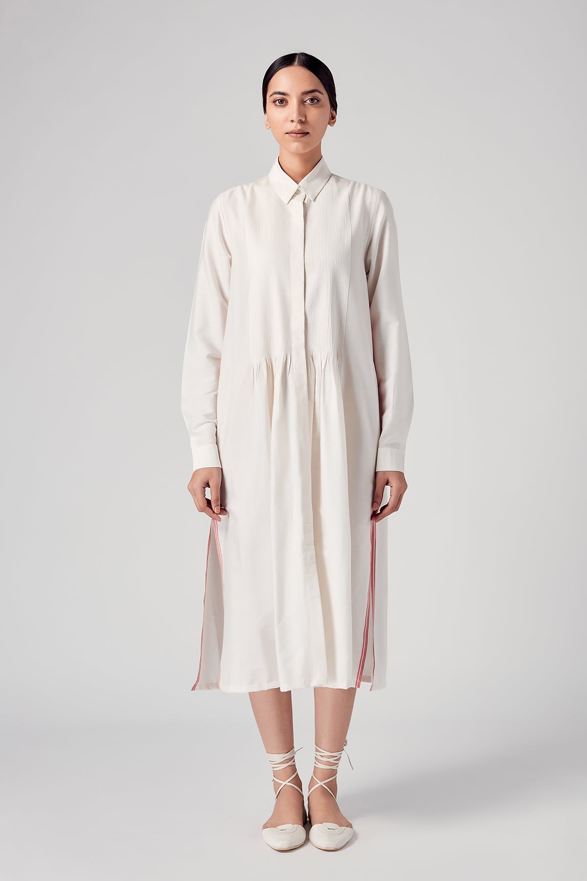 Vira Pintuck Dress