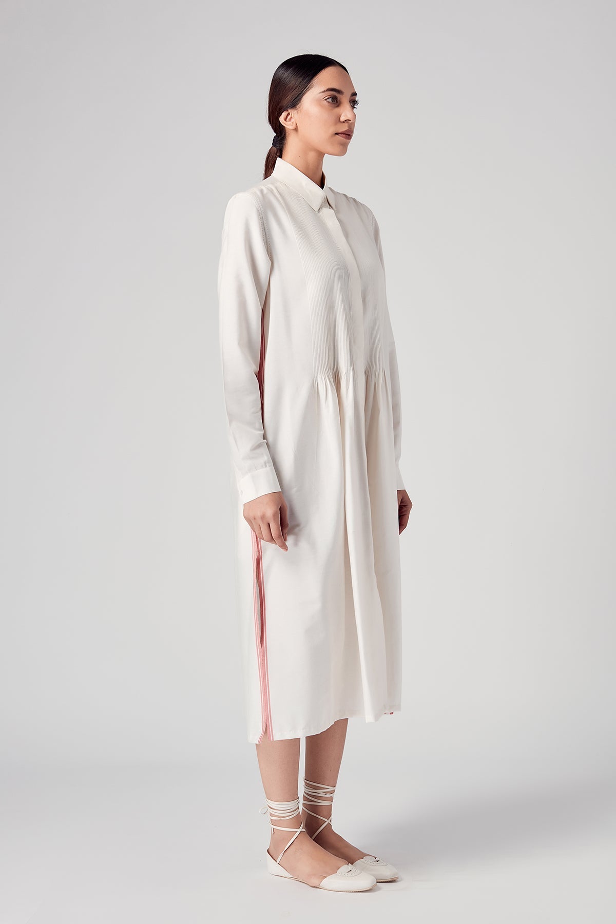 Vira Pintuck Dress