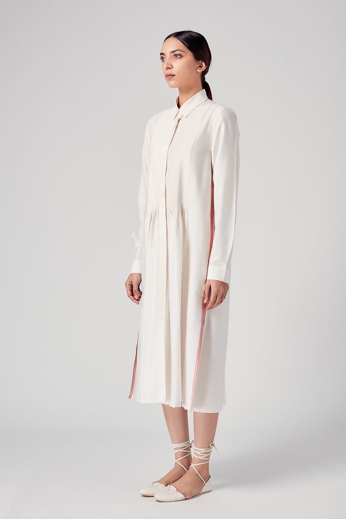 Vira Pintuck Dress