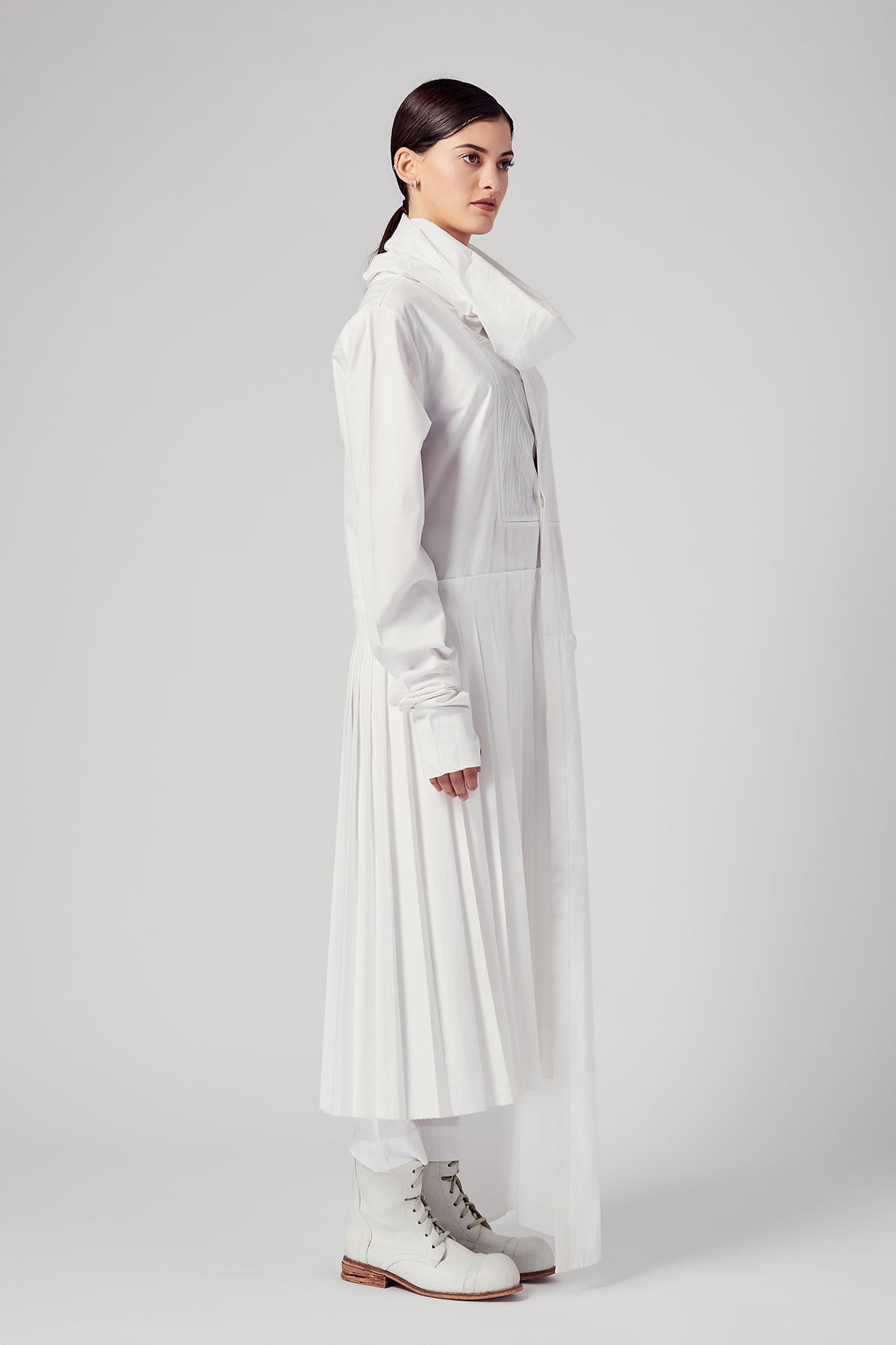 Antela Cowl Neck Dress