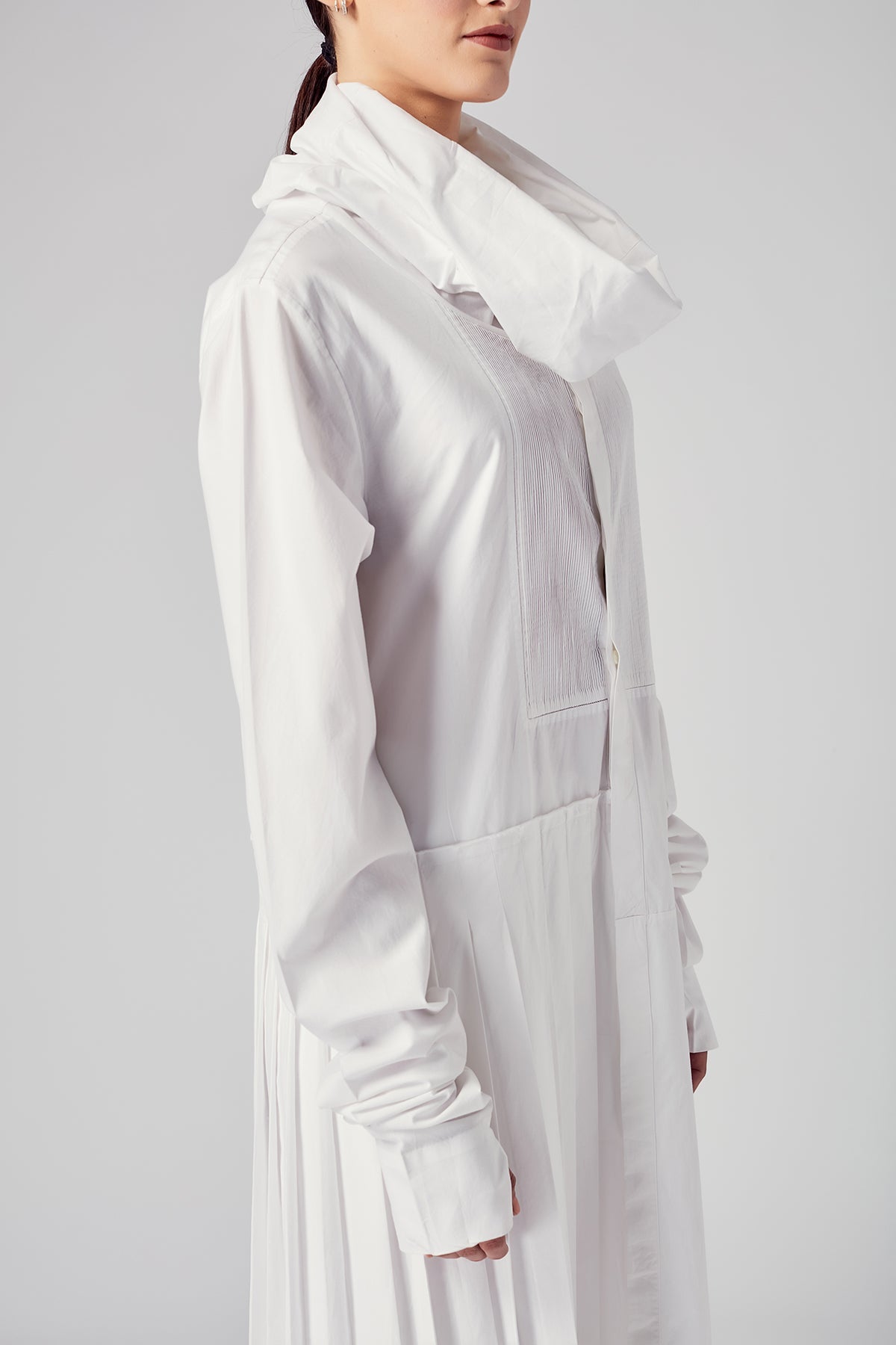 Antela Cowl Neck Dress