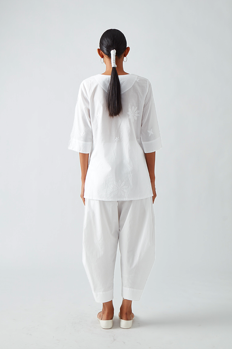 Astoli Chikan Tunic
