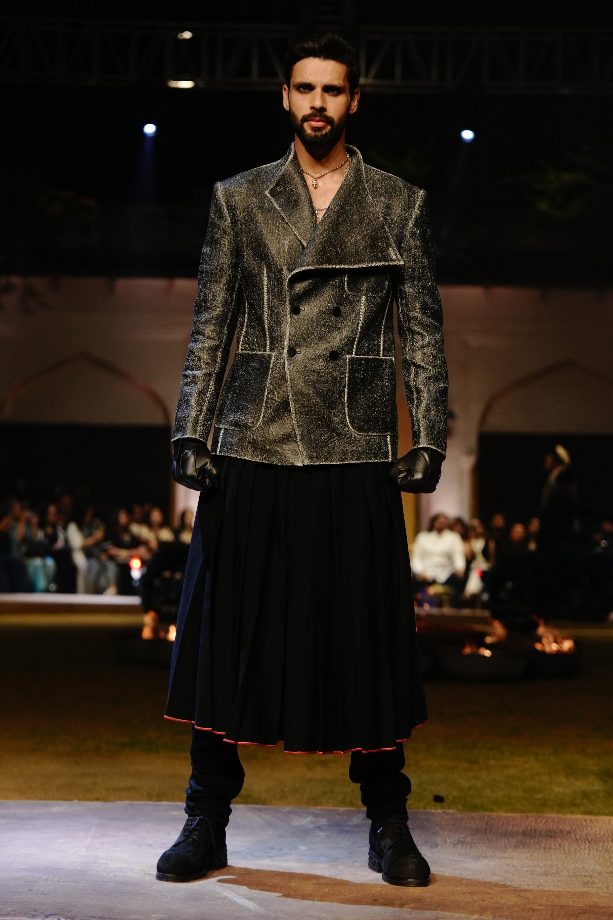 Borikuwa Skirt Churidaar