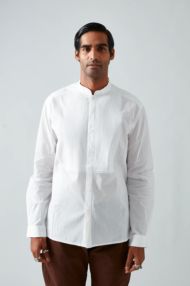 Balau Pintuck Shirt