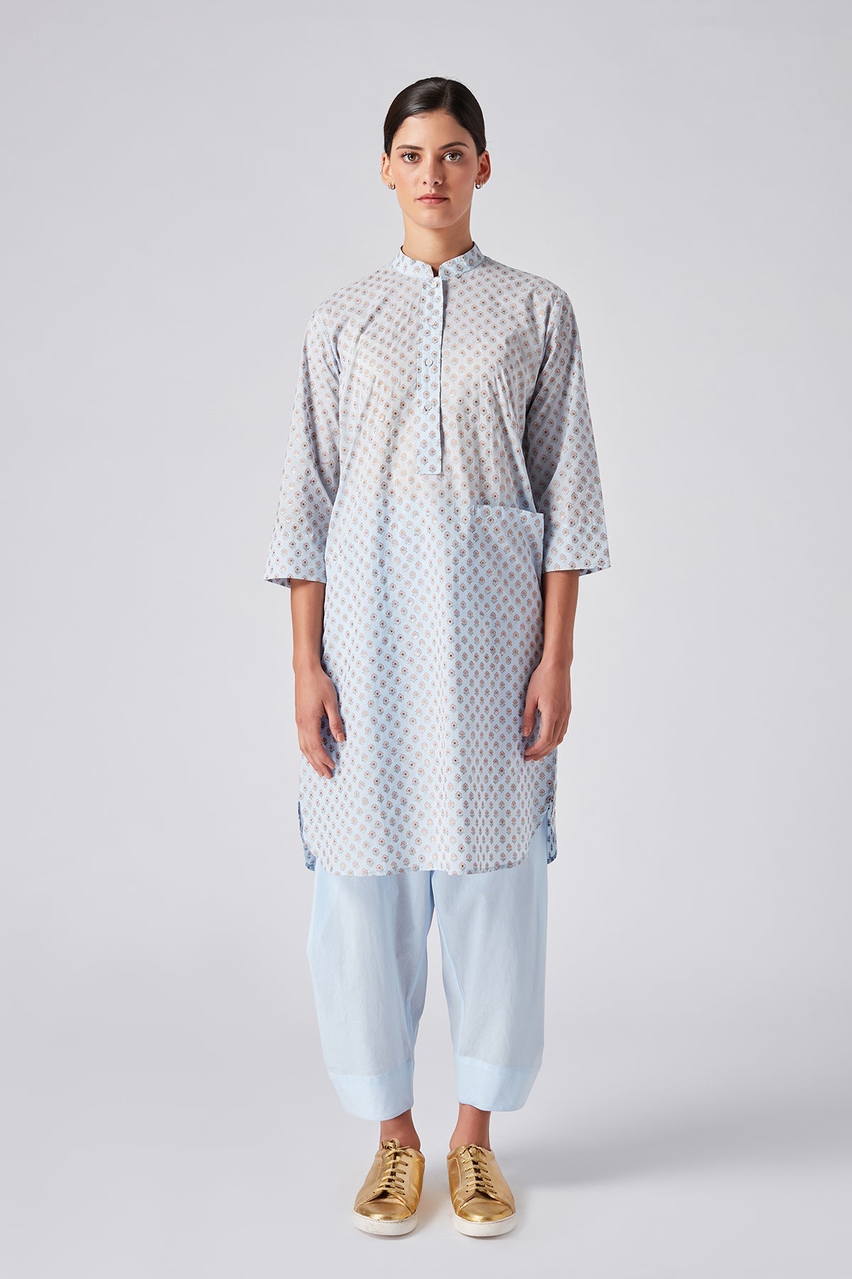 Ujoli Hand Printed Tunic