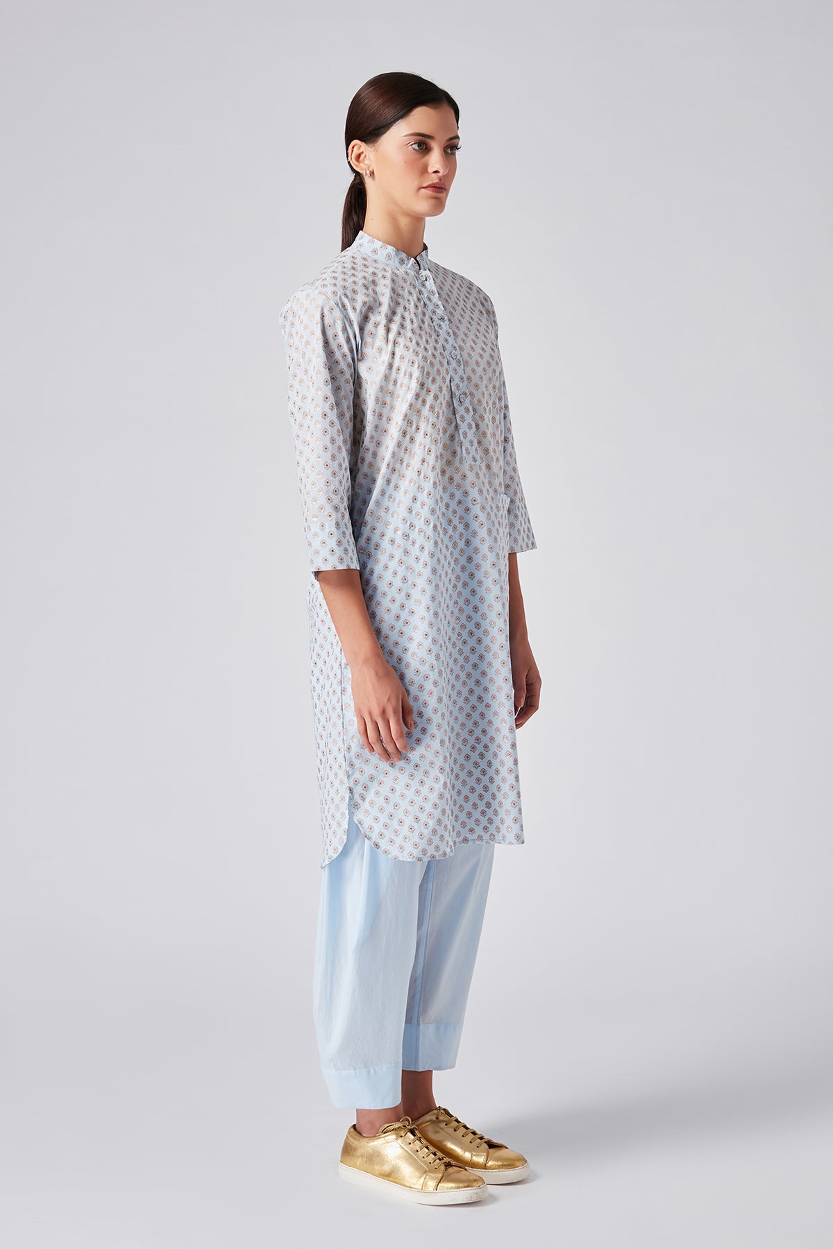 Ujoli Hand Printed Tunic