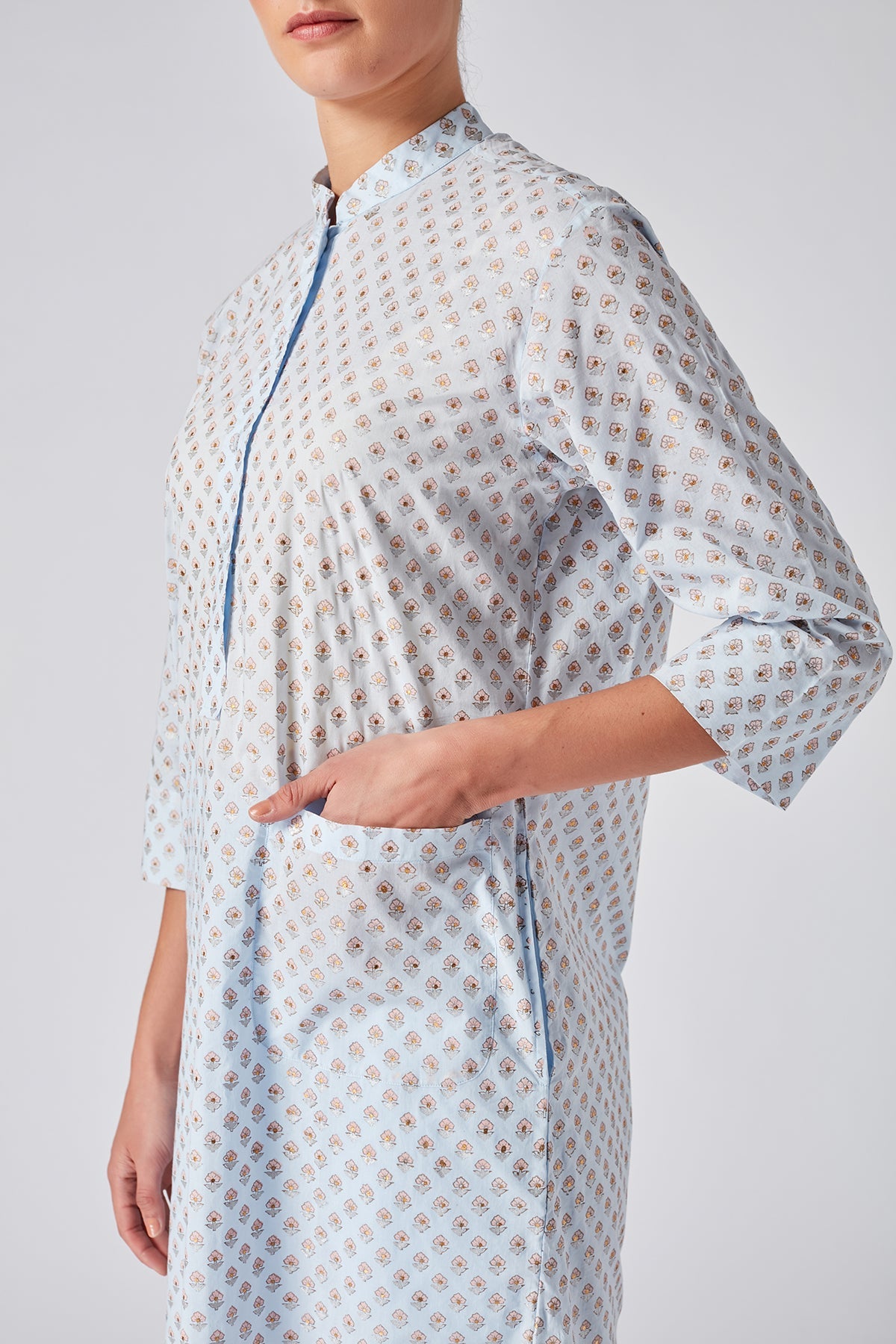 Ujoli Hand Printed Tunic