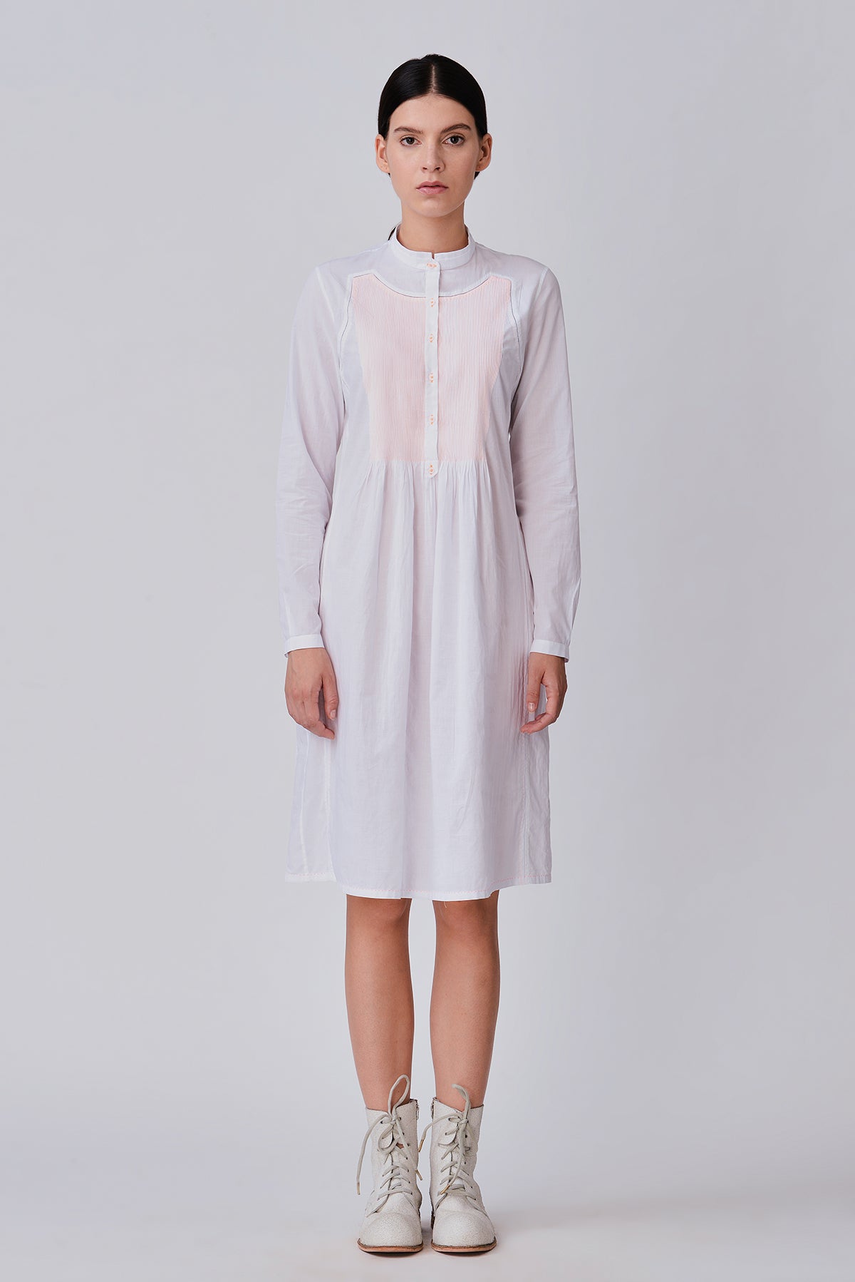 Buili Tunic Dress With Fluorescent Detailing