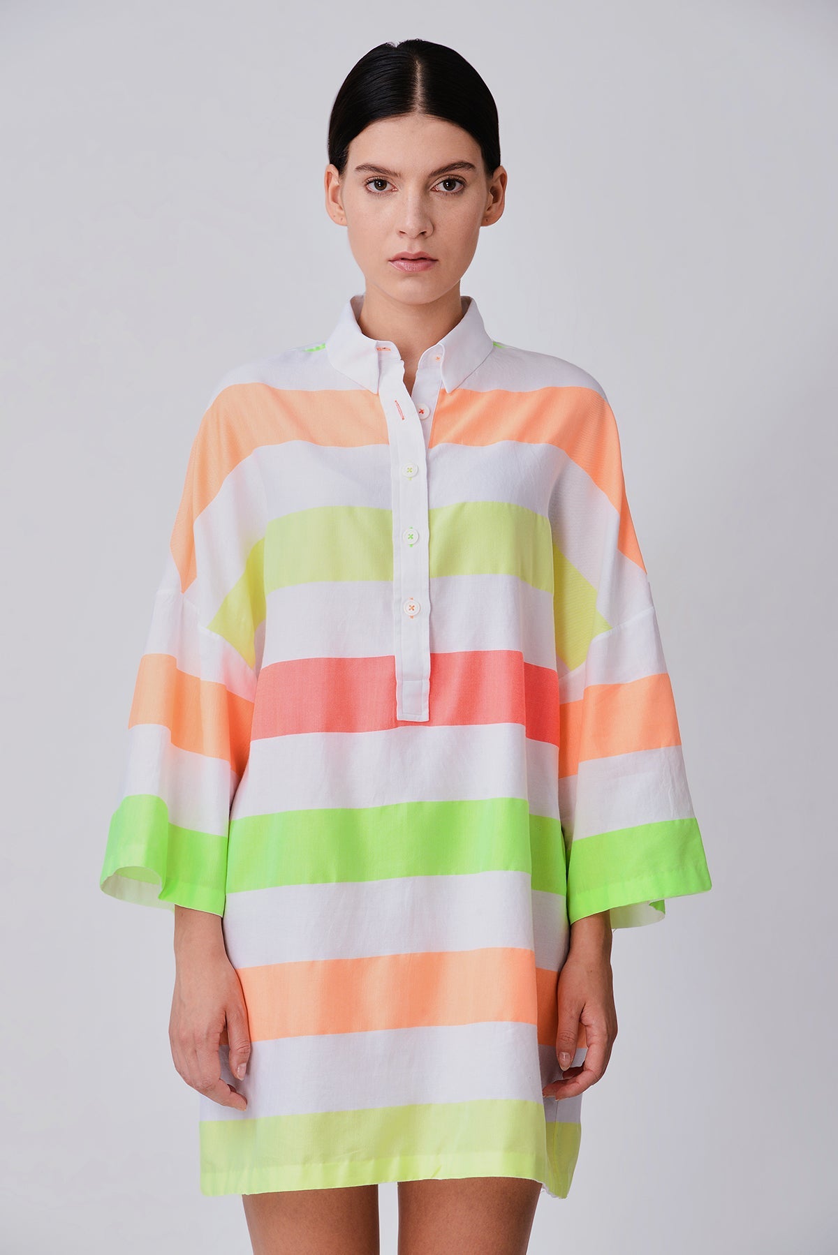Suiiya Handwoven Shirt Dress