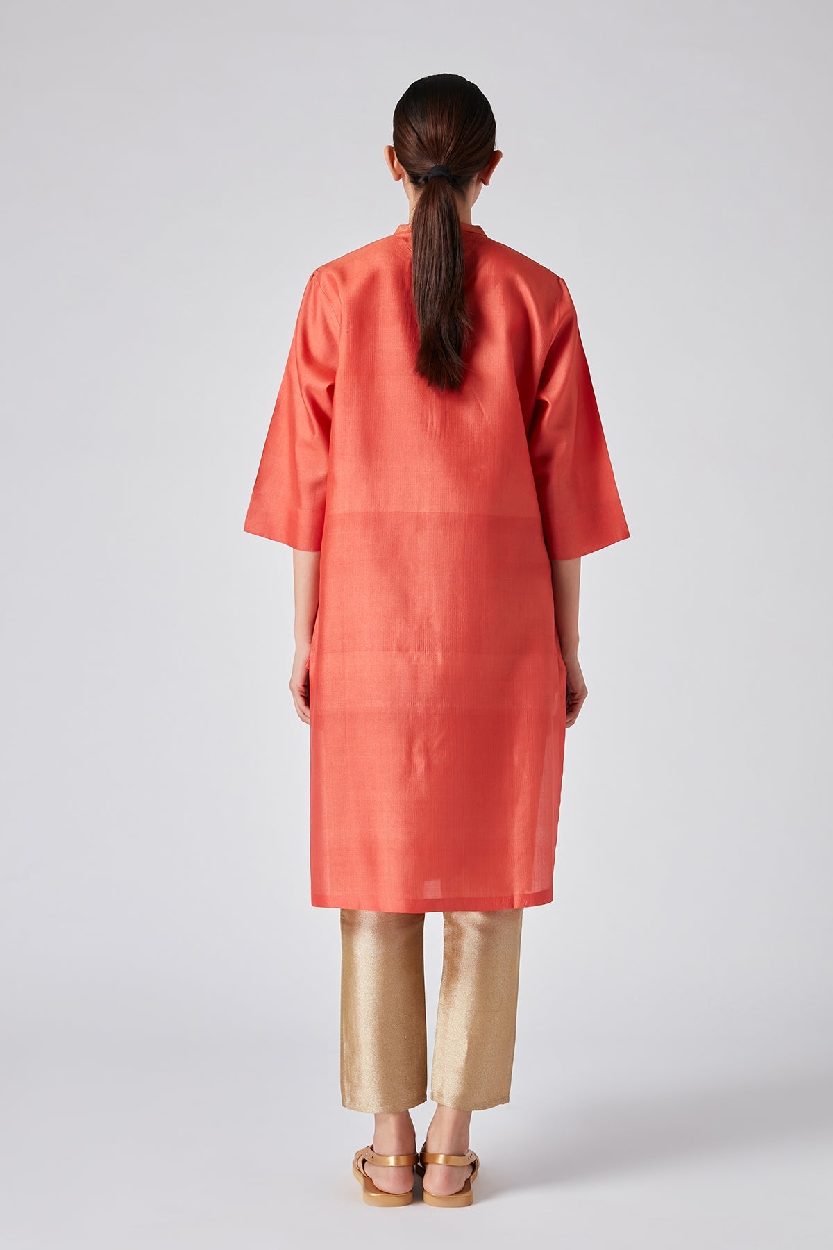 Khinsar Pintuck Kurta