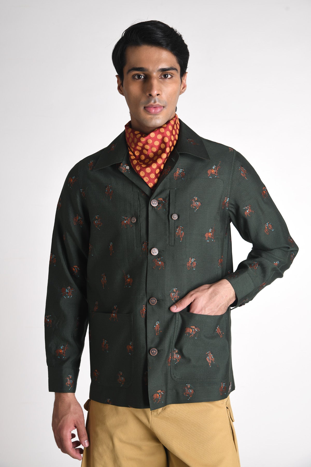 Jacquard Jacket