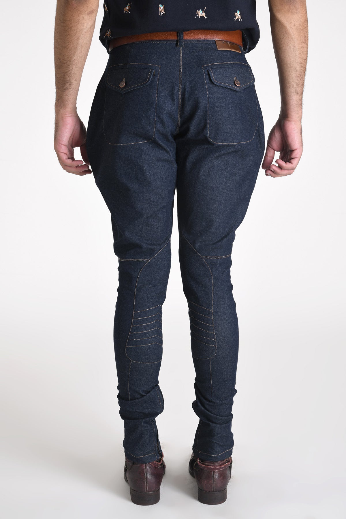 Denim Jodhpur Trousers