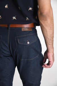 Denim Jodhpur Trousers