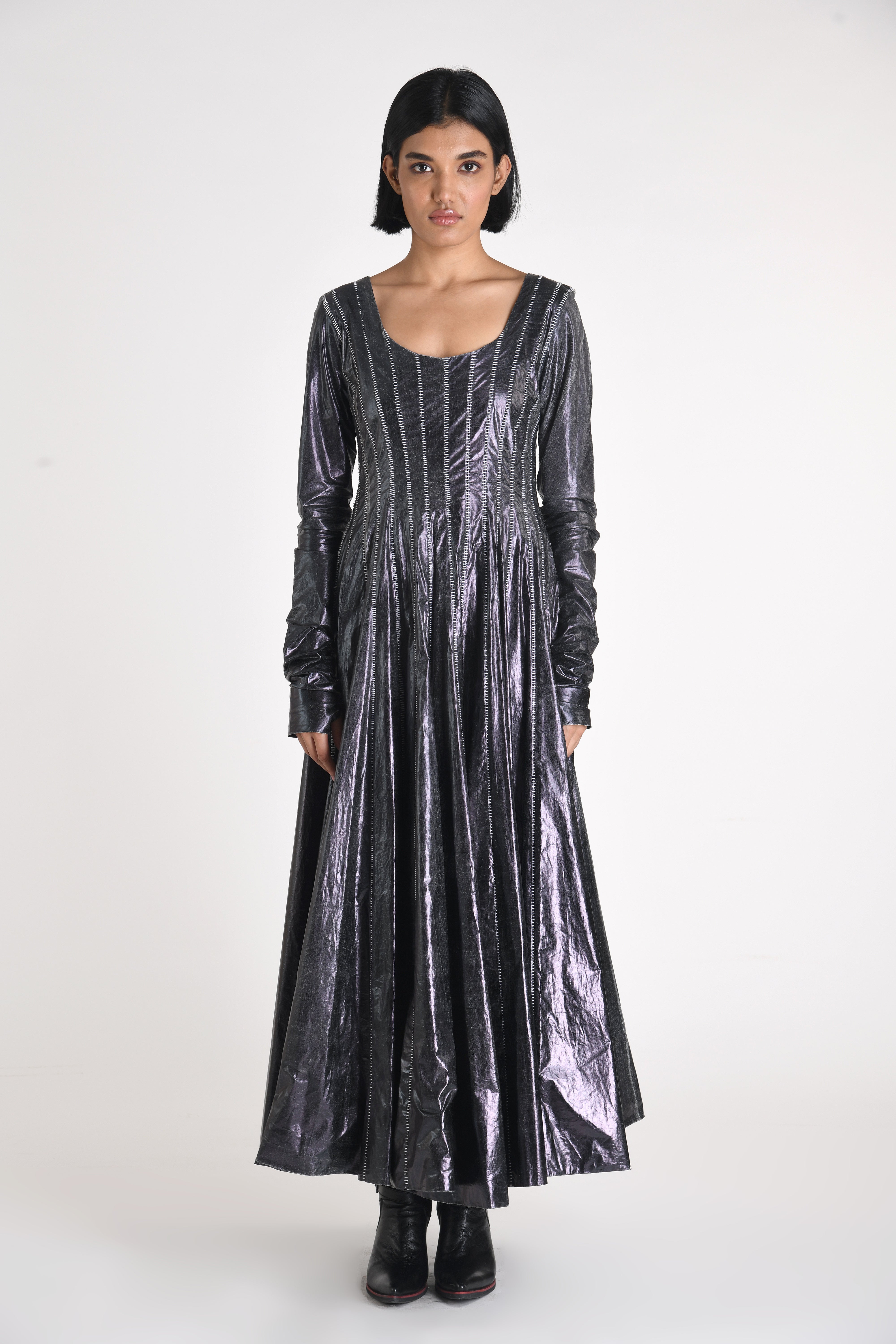 Contralto suture seam dress