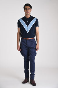 Navy Jodhpur Trousers