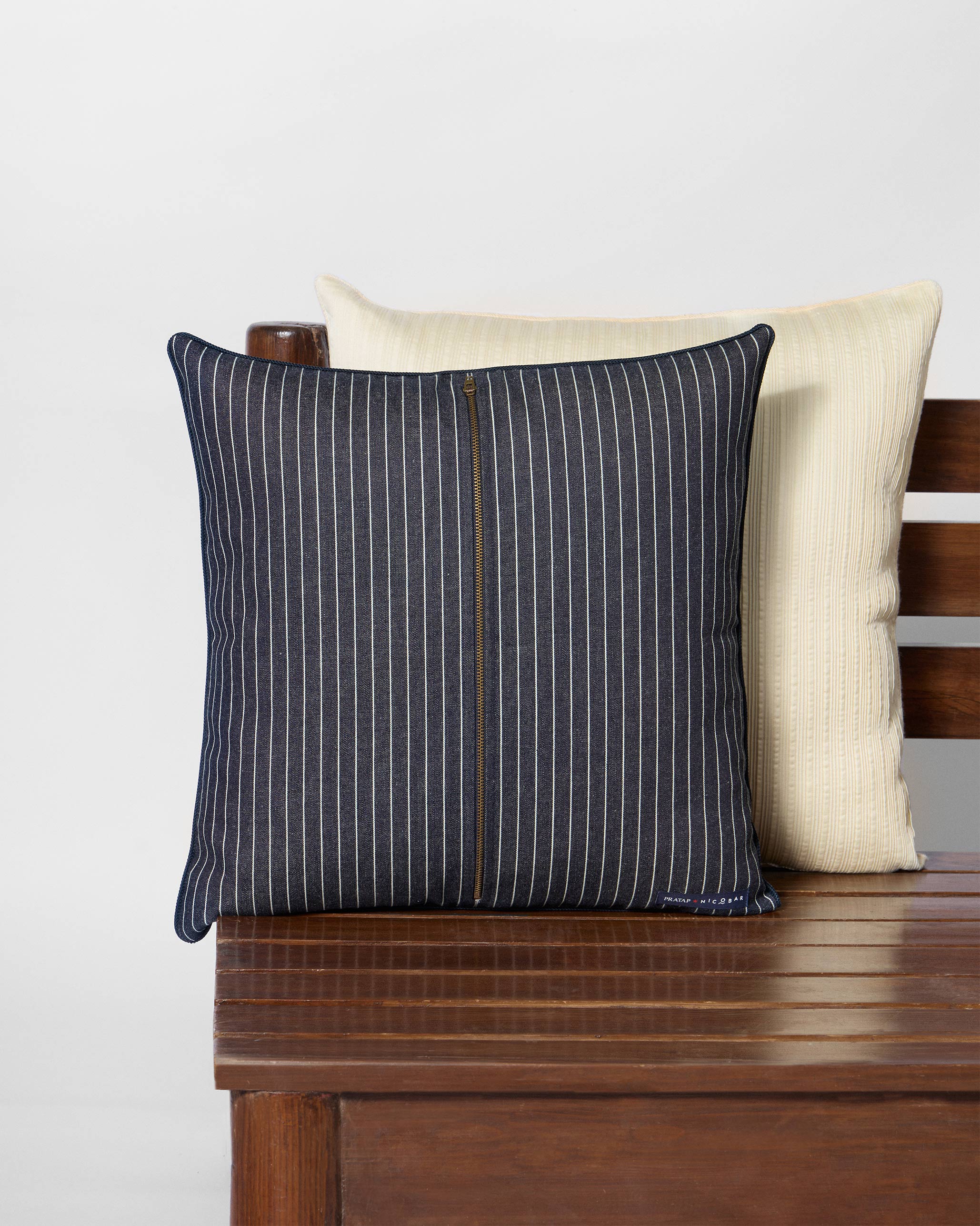 Mistflower Crewel Cushion with filler 18X18