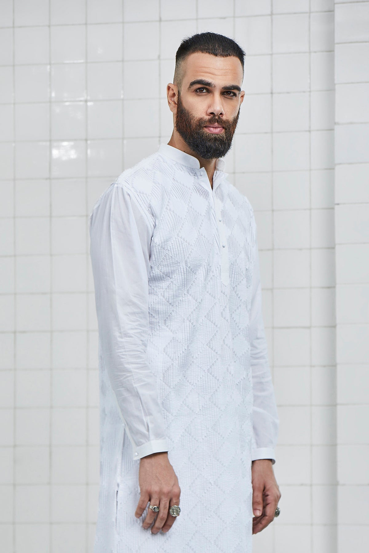 Balotra Textured Kurta Set