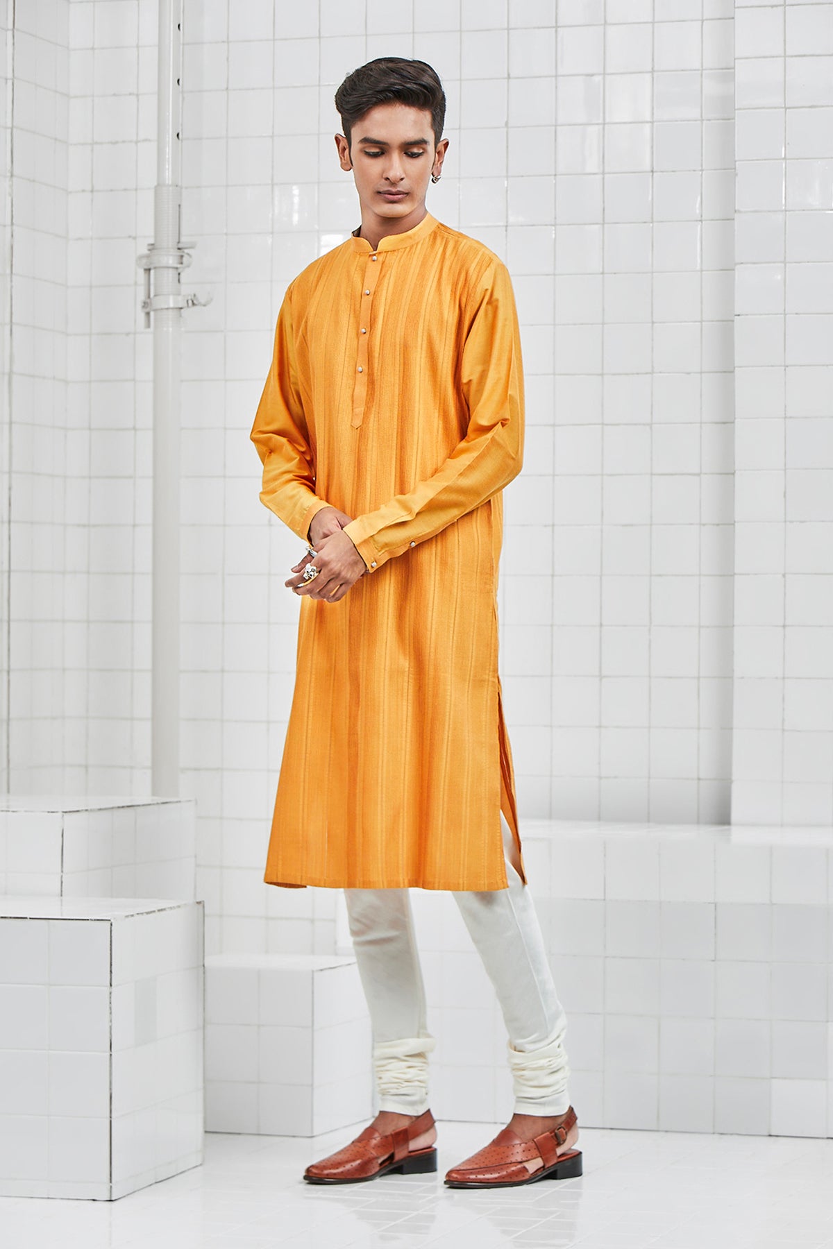 Khera Pintuck Kurta Set