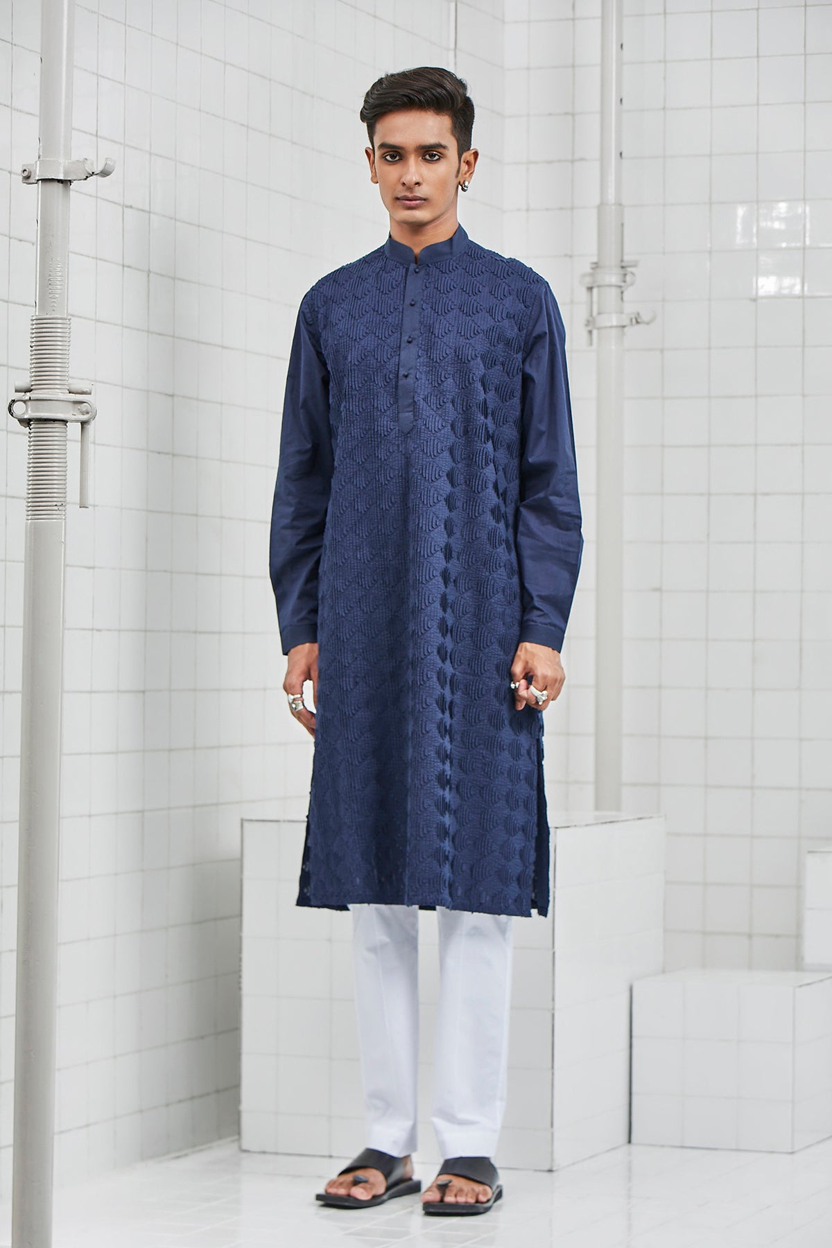Balotra Textured Kurta Set