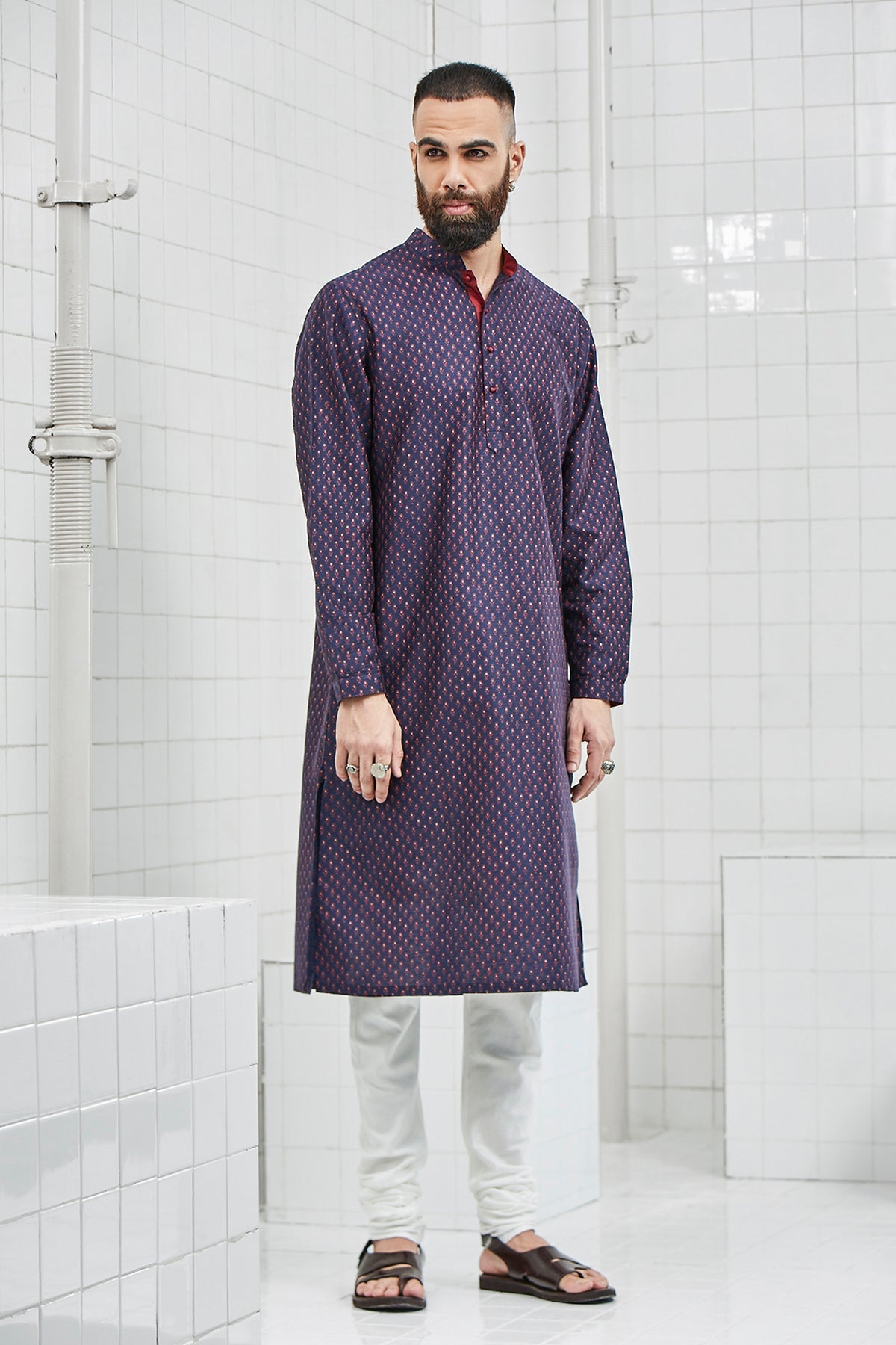 Dadar Sanganeri Block Print Kurta Set
