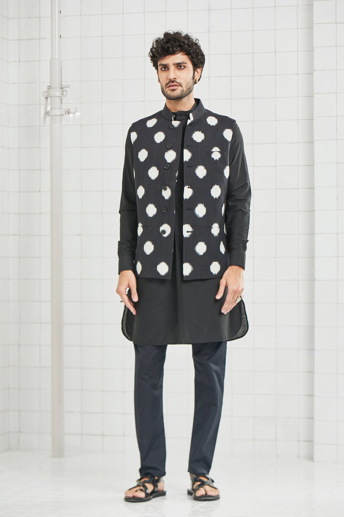Beawar Ikat Waistcoat