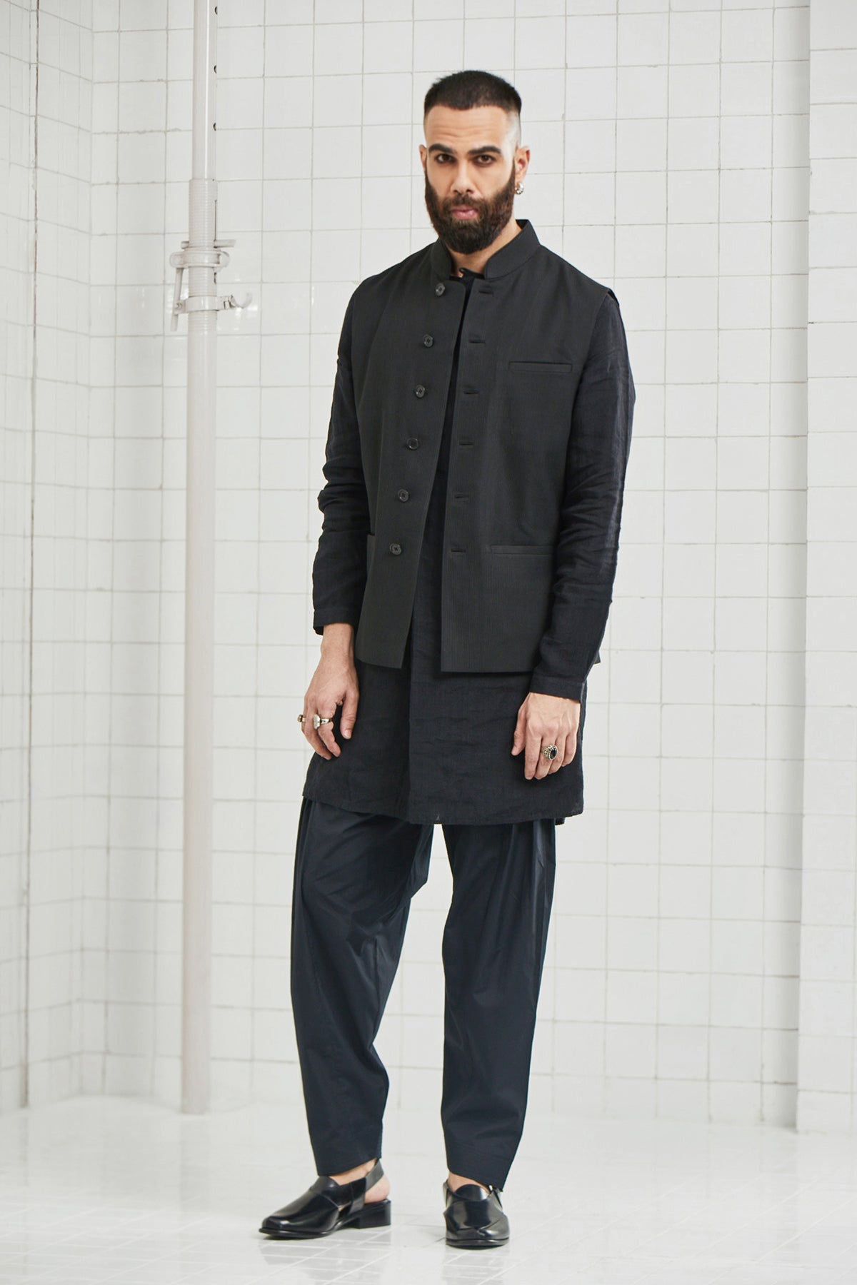 Bonada Pintuck Waistcoat
