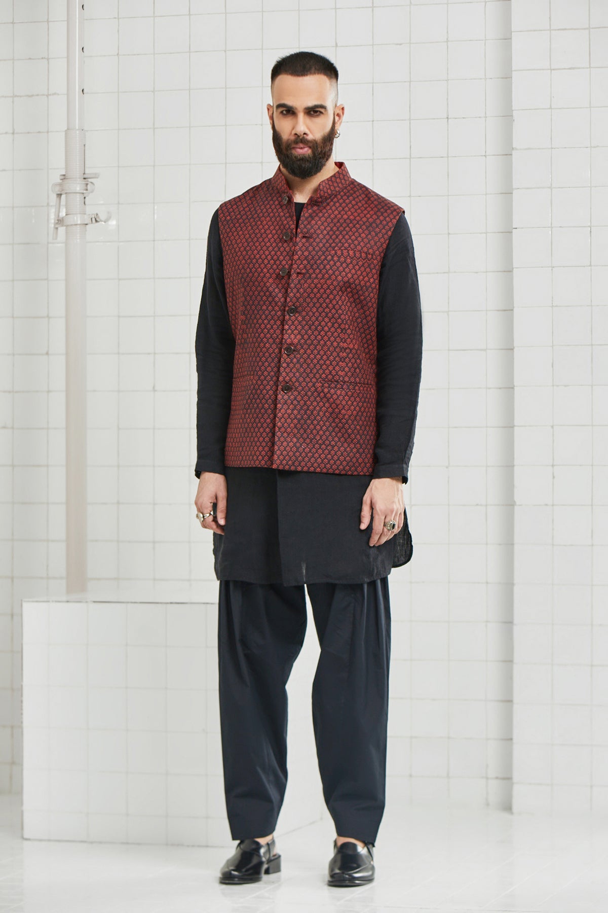 Bhuwasa Reversible Waistcoat