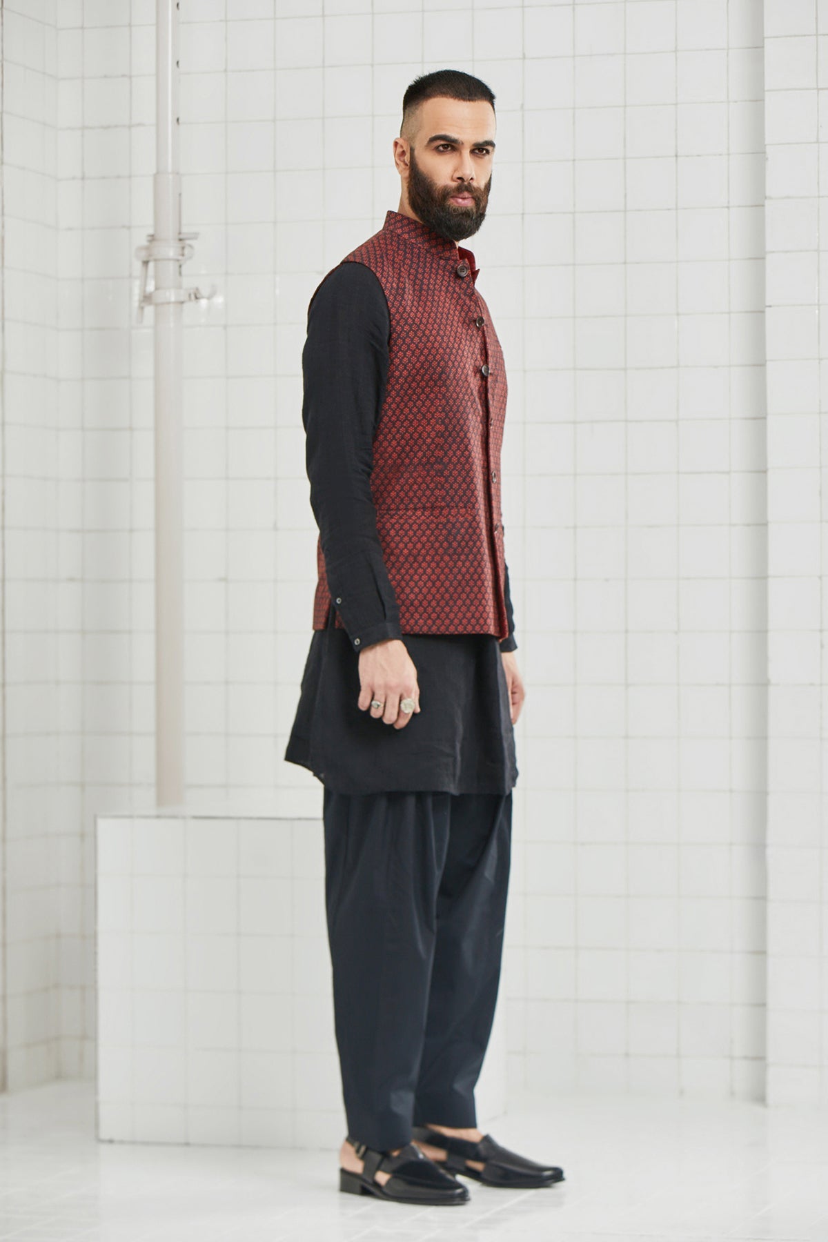 Bhuwasa Reversible Waistcoat