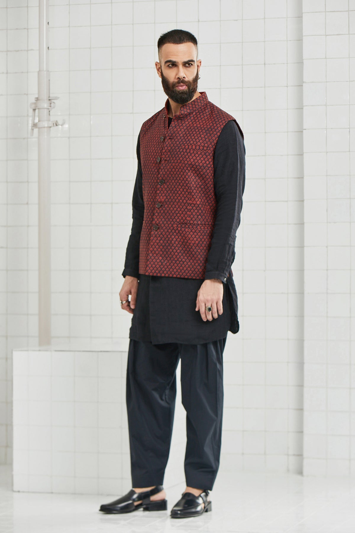 Bhuwasa Reversible Waistcoat