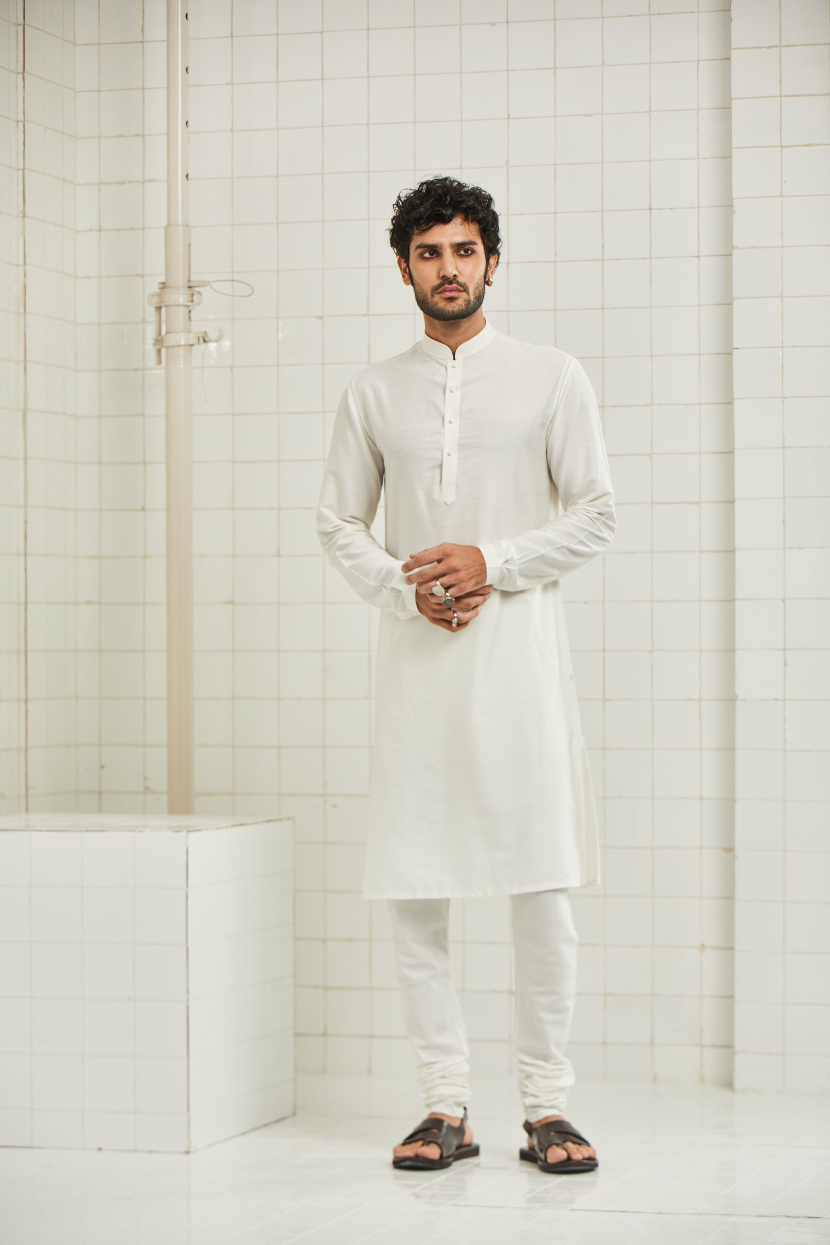 Plain Kurta Churidaar