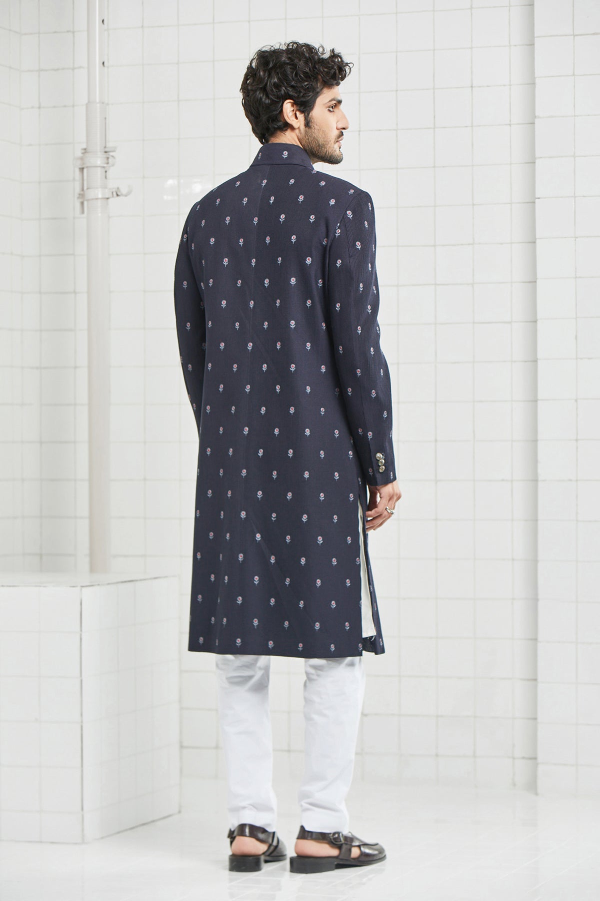 Kalwara Embroidered Sherwani