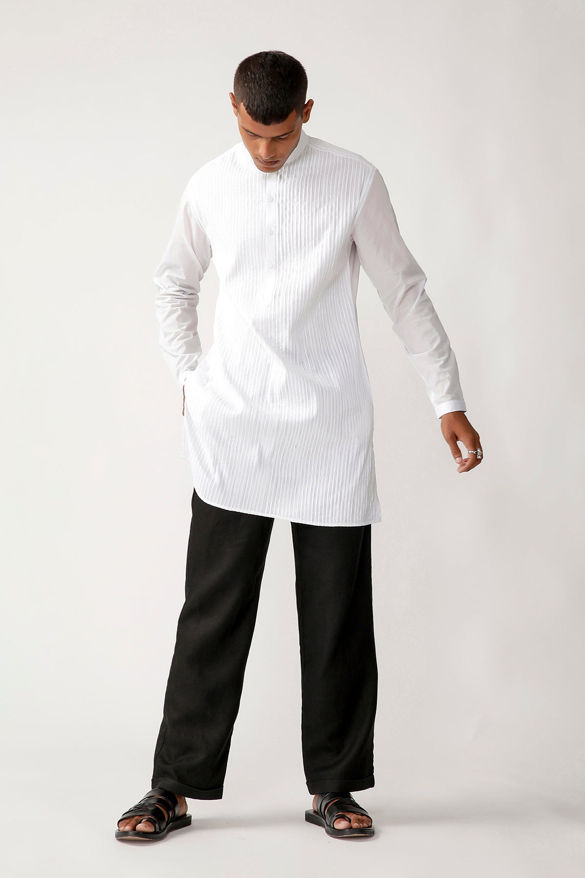 Bandasar Straight Pants