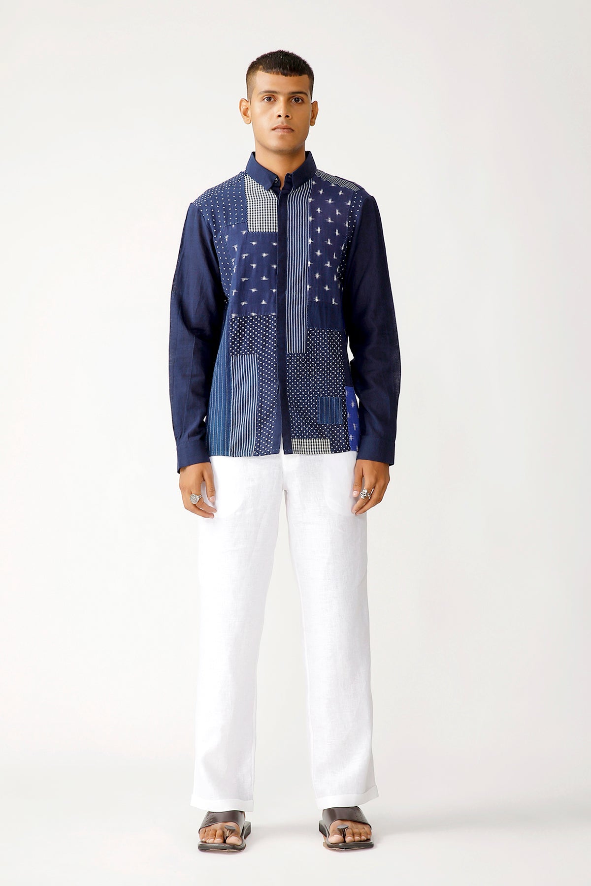 Kankar Patchwork Shirt