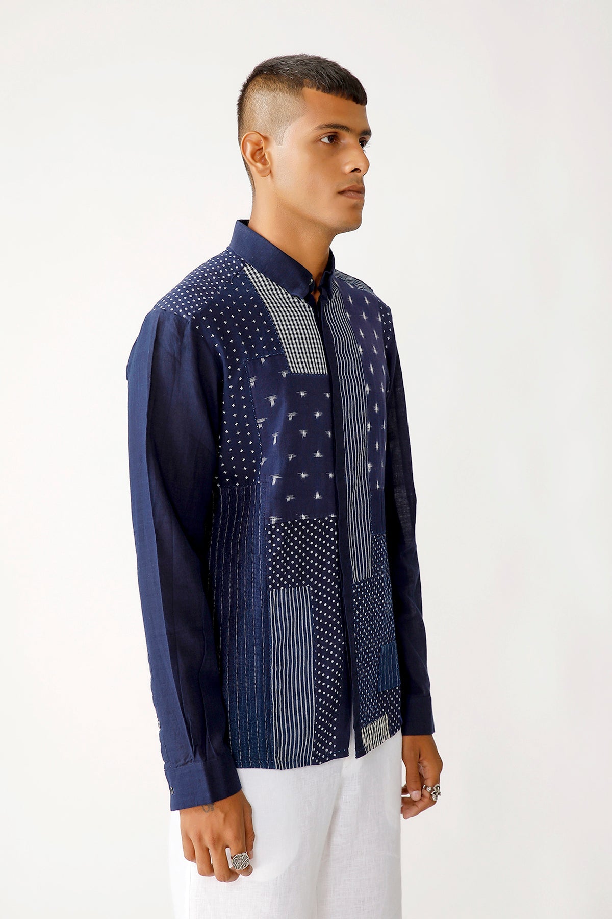 Kankar Patchwork Shirt
