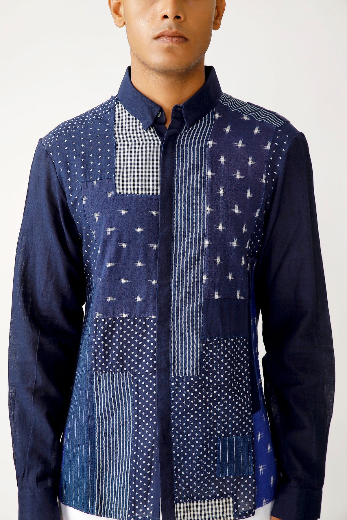 Kankar Patchwork Shirt