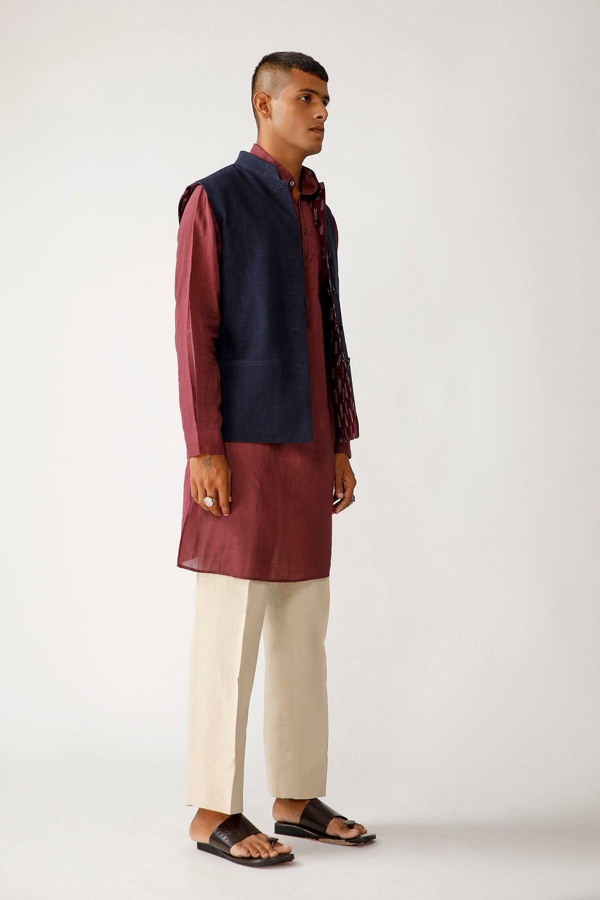 Bhoyar Reversible Waistcoat