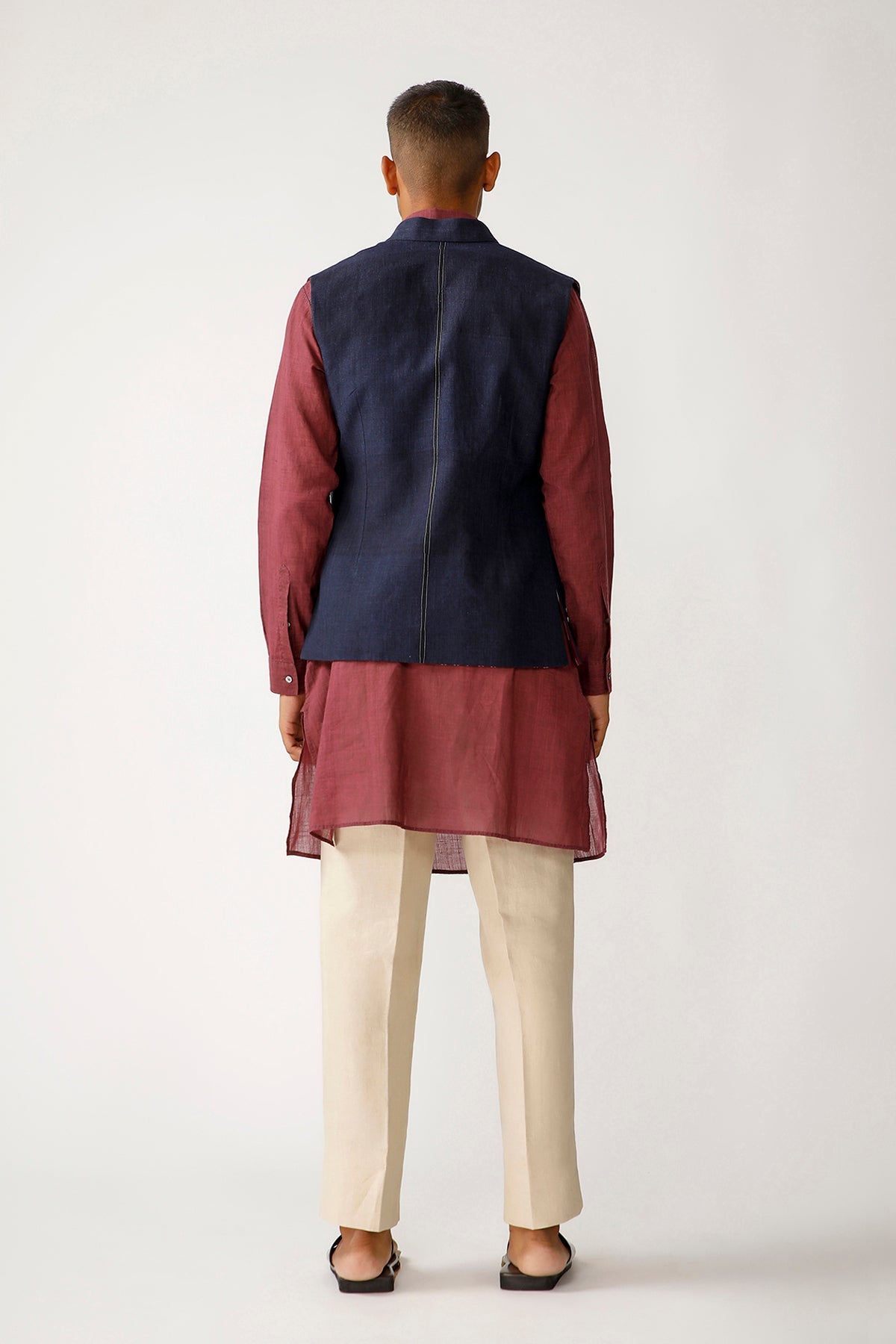 Bhoyar Reversible Waistcoat