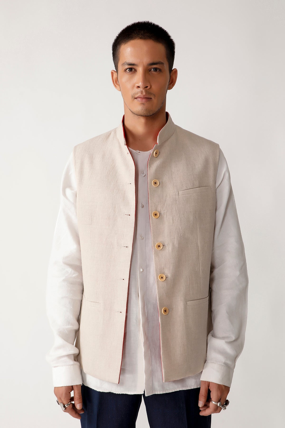 Rataura Ikat Waistcoat