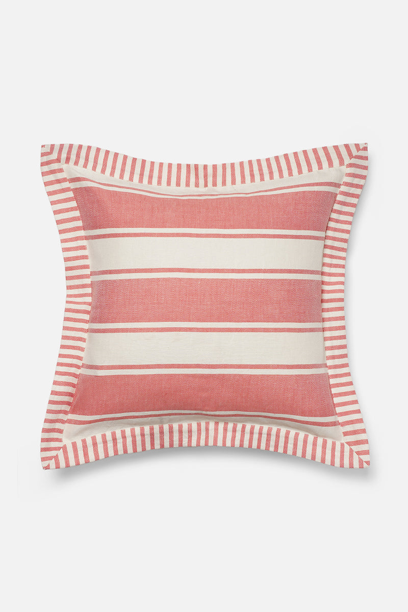 Vayalar Stripe Cushion Cover 18X18