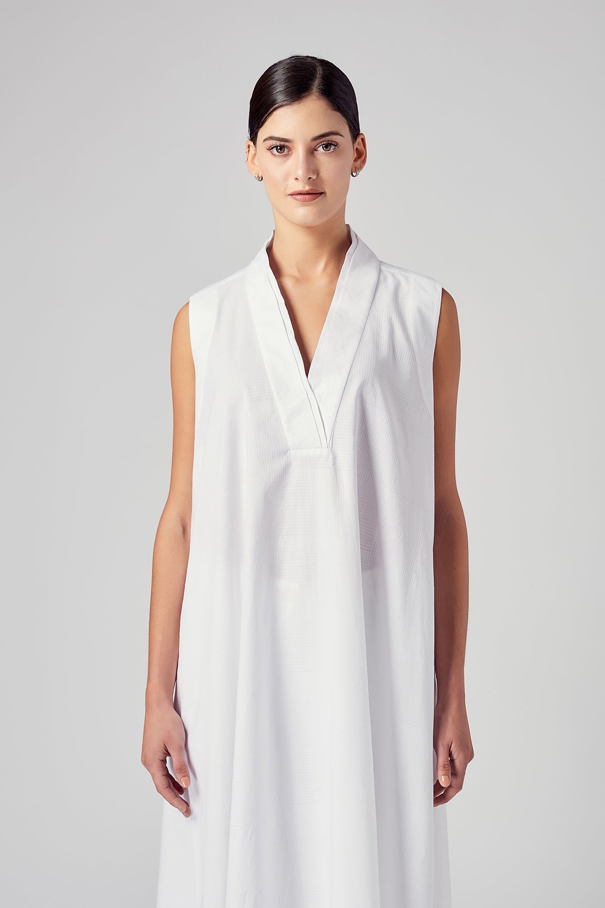 Kosa V-Neck Tunic Dress