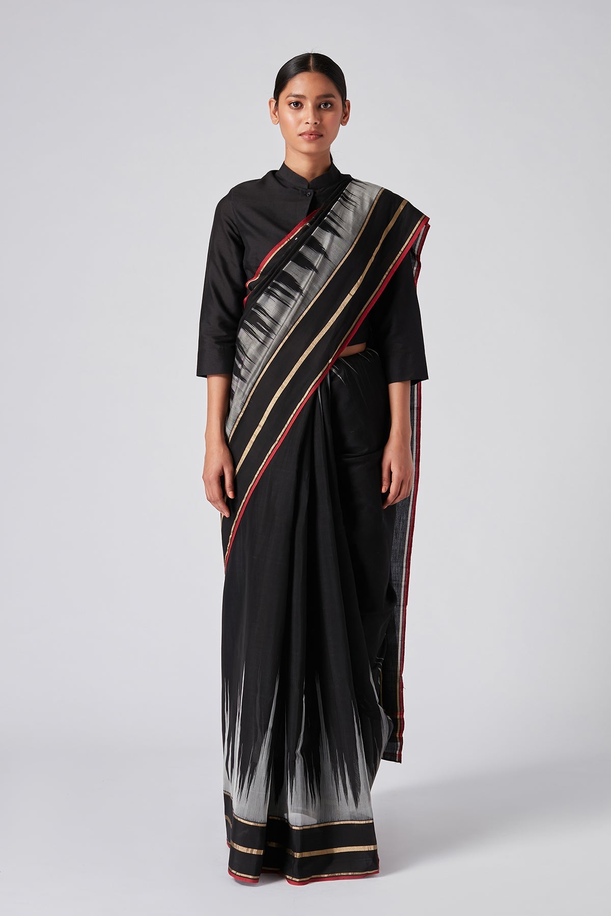Kuravi Ikat Sari