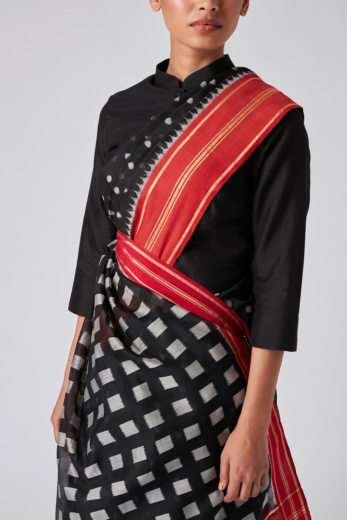 Raiparthy Ikat Sari