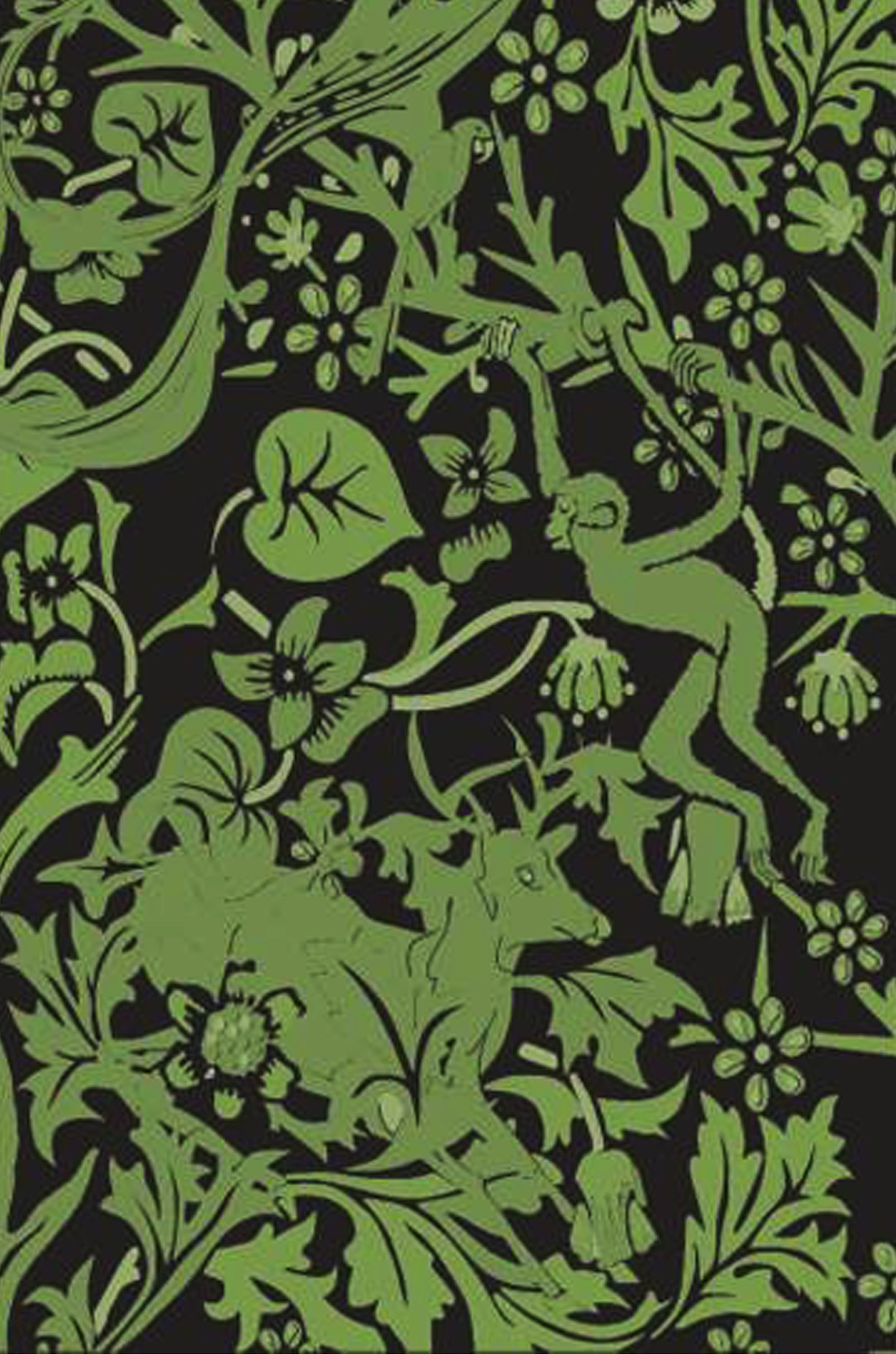 Sherkhanum Green Embossed Wall Tiles