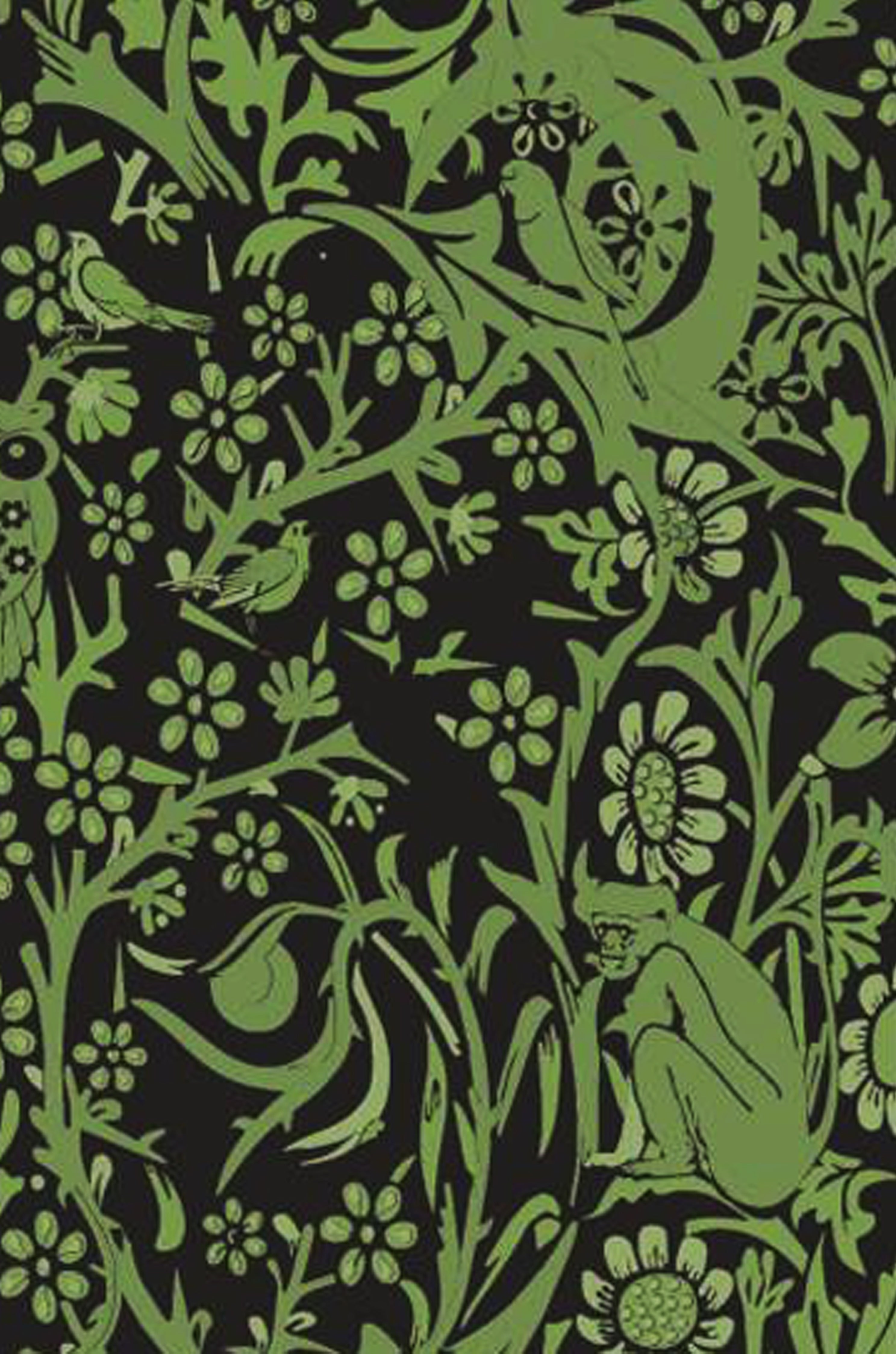 Sherkhanum Green Embossed Wall Tiles