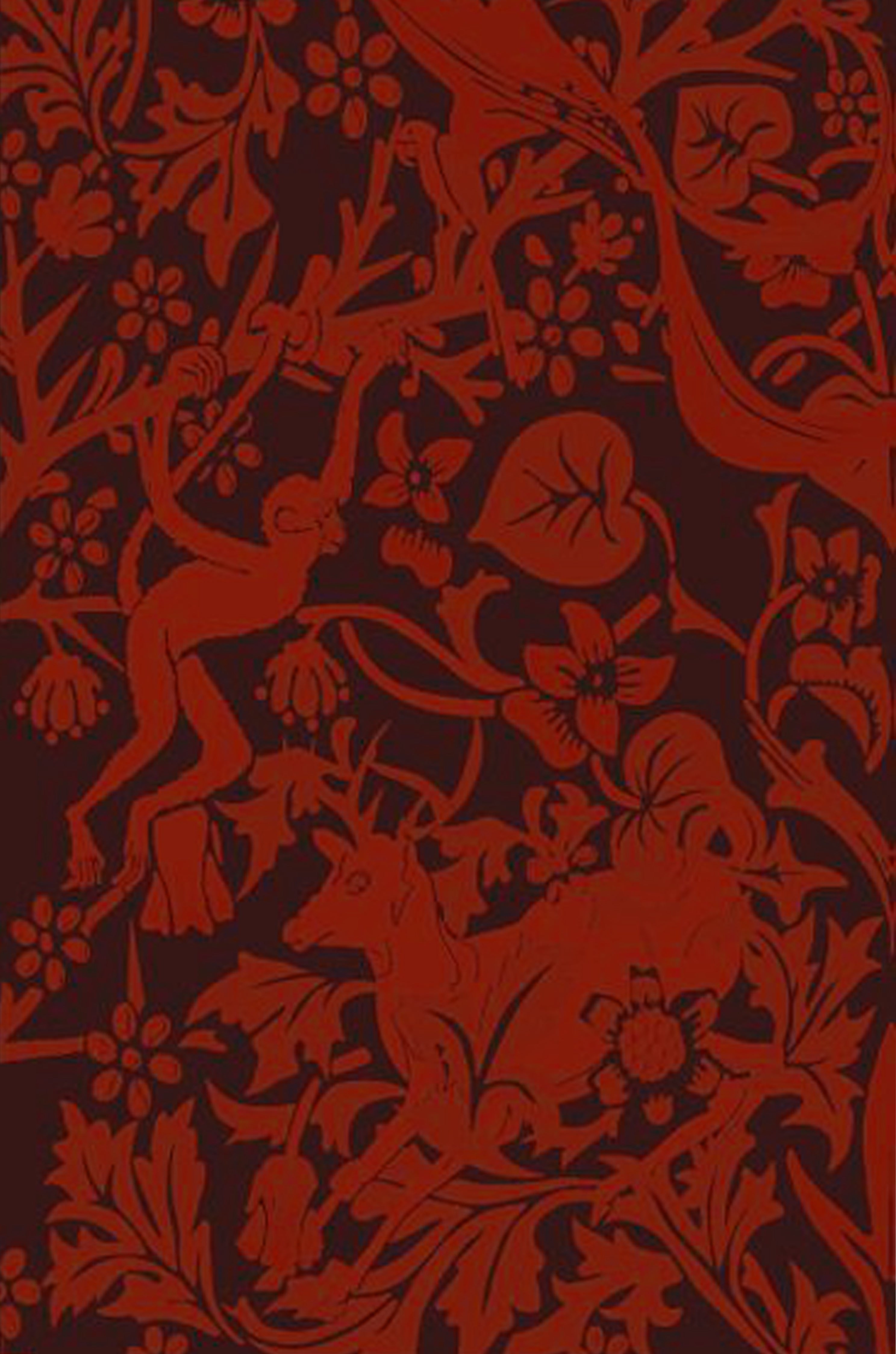 Sherkhanum Red Embossed Wall Tiles