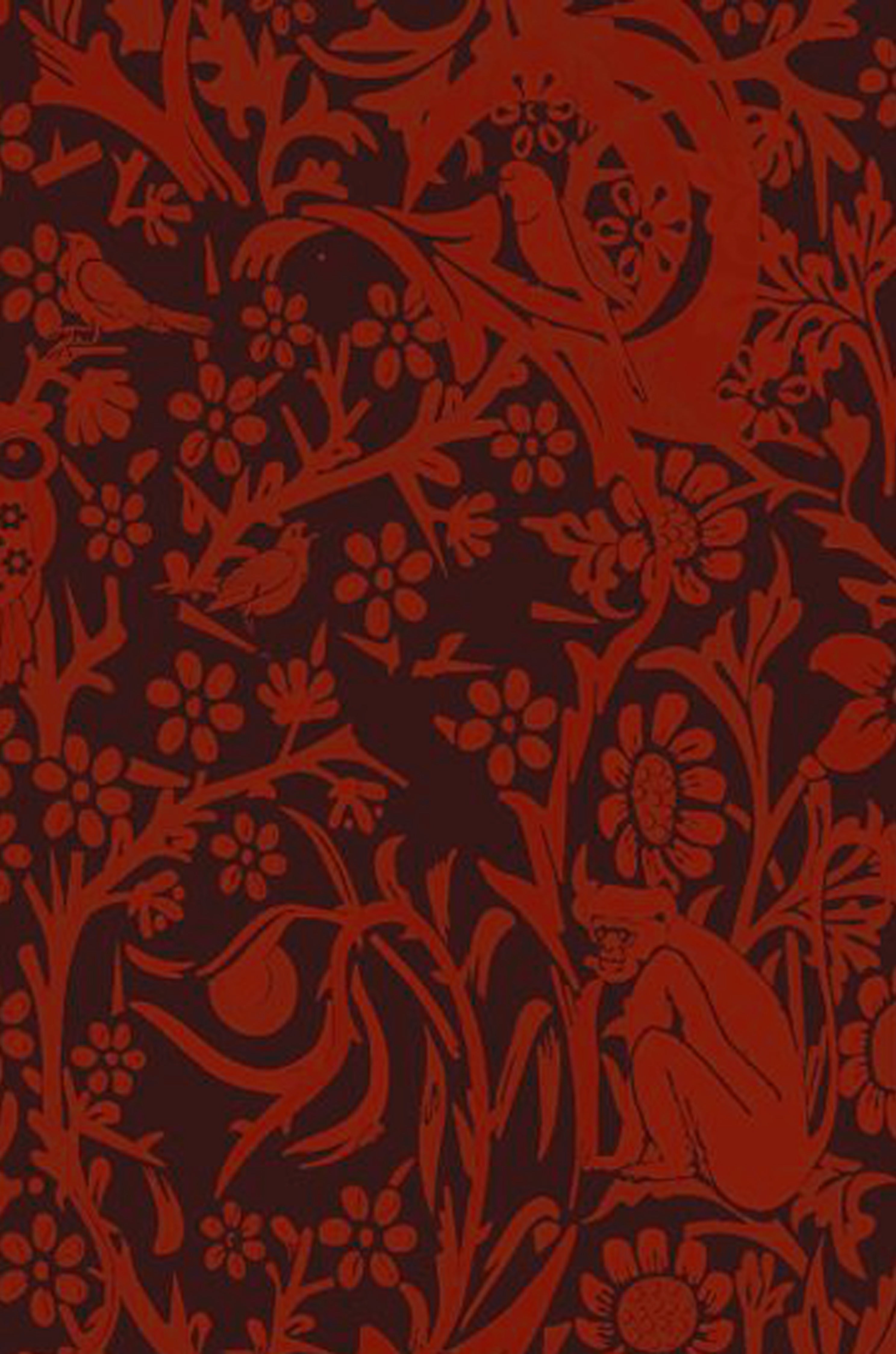 Sherkhanum Red Embossed Wall Tiles