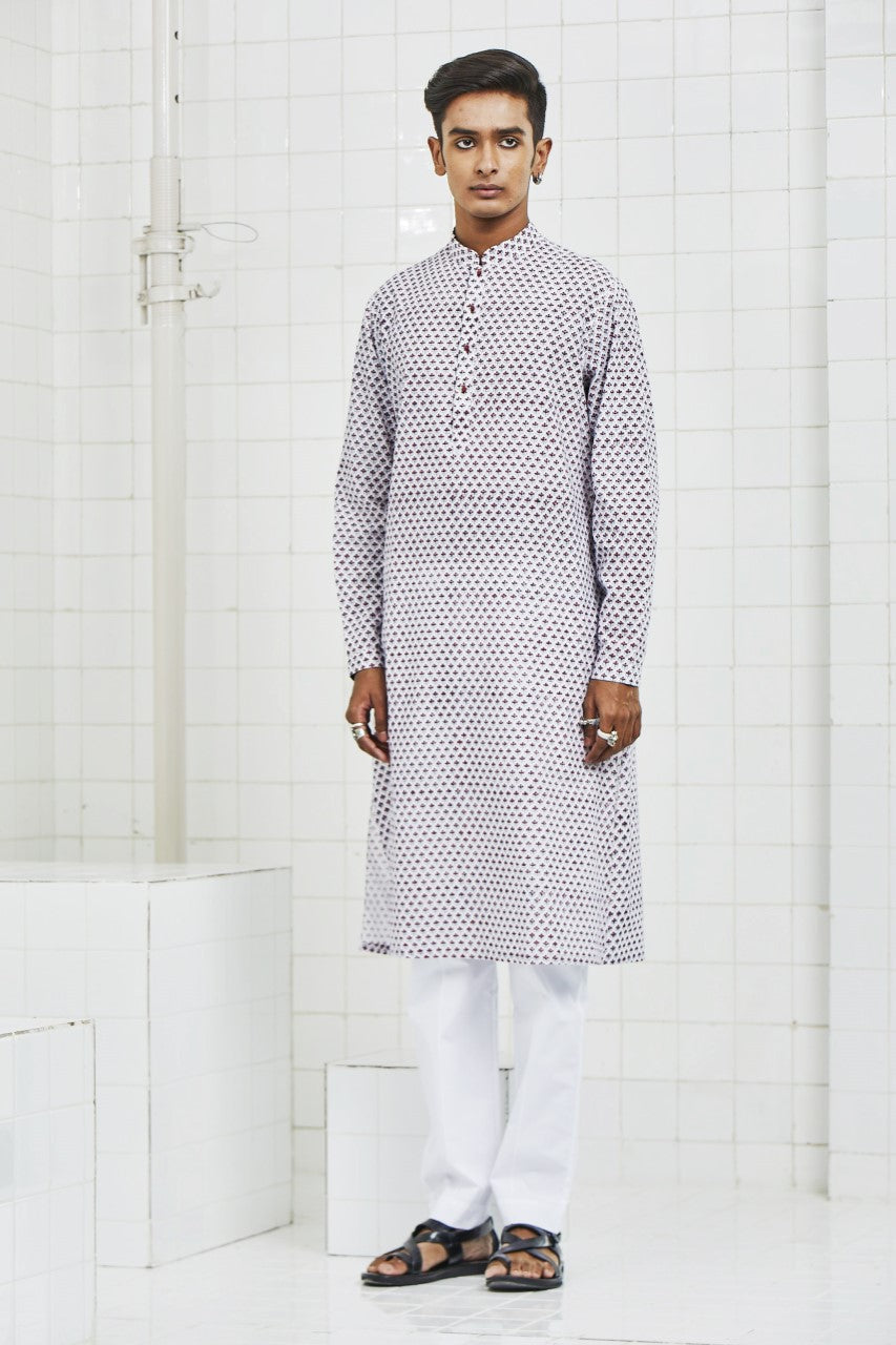 Bhujia Block Print Kurta Set
