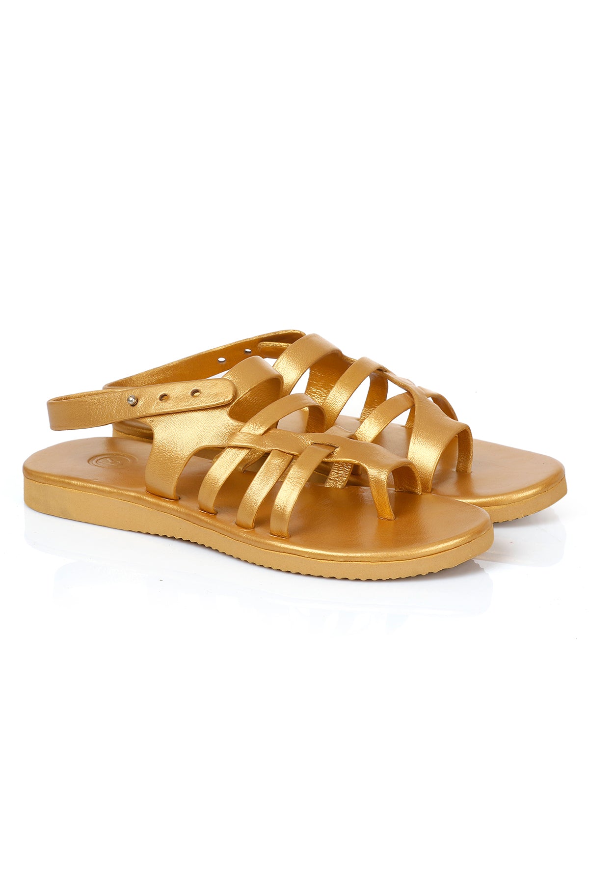 Gold Handmade Sandals