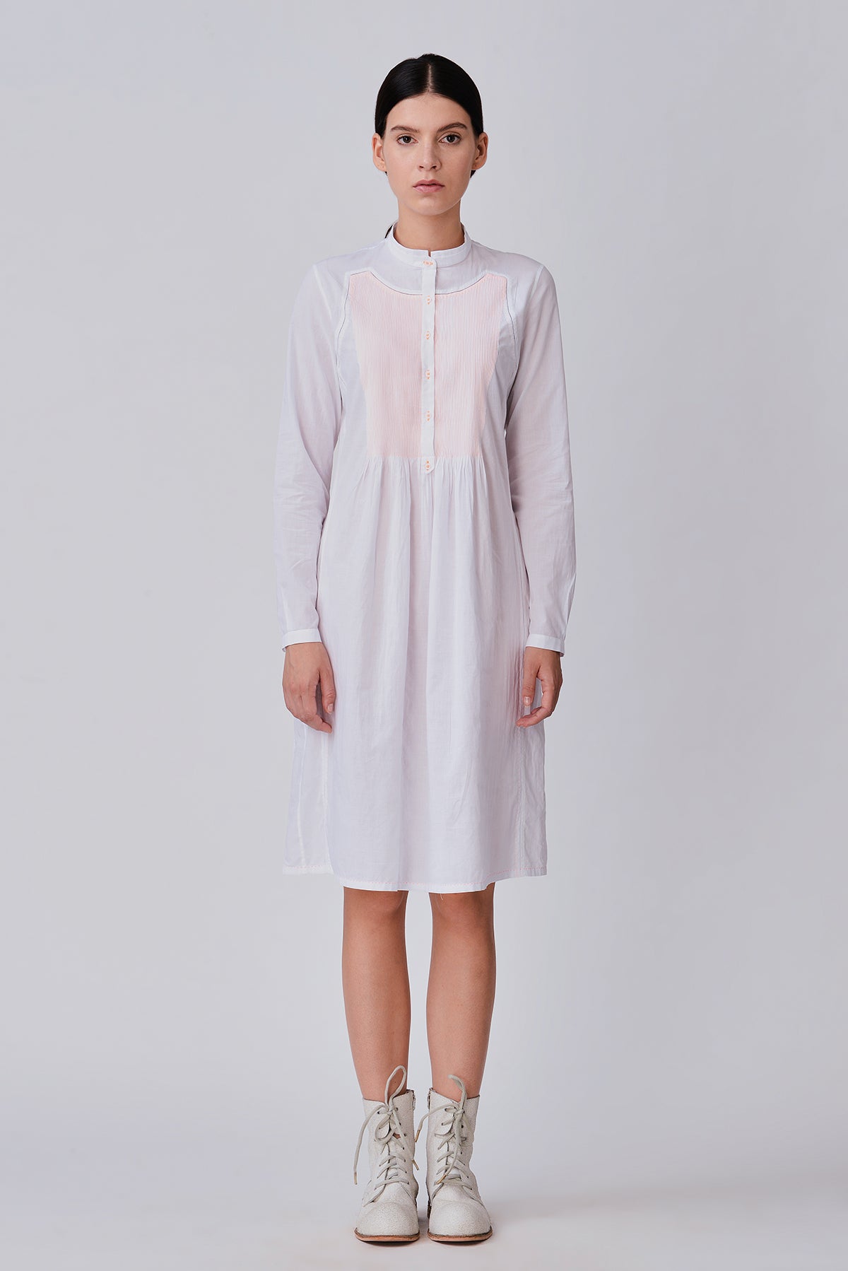 Buili Tunic Dress with Fluorescent Detailing